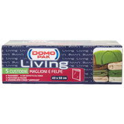Domopak Custodia Maglioni e Felpe 43x50 - 5pz