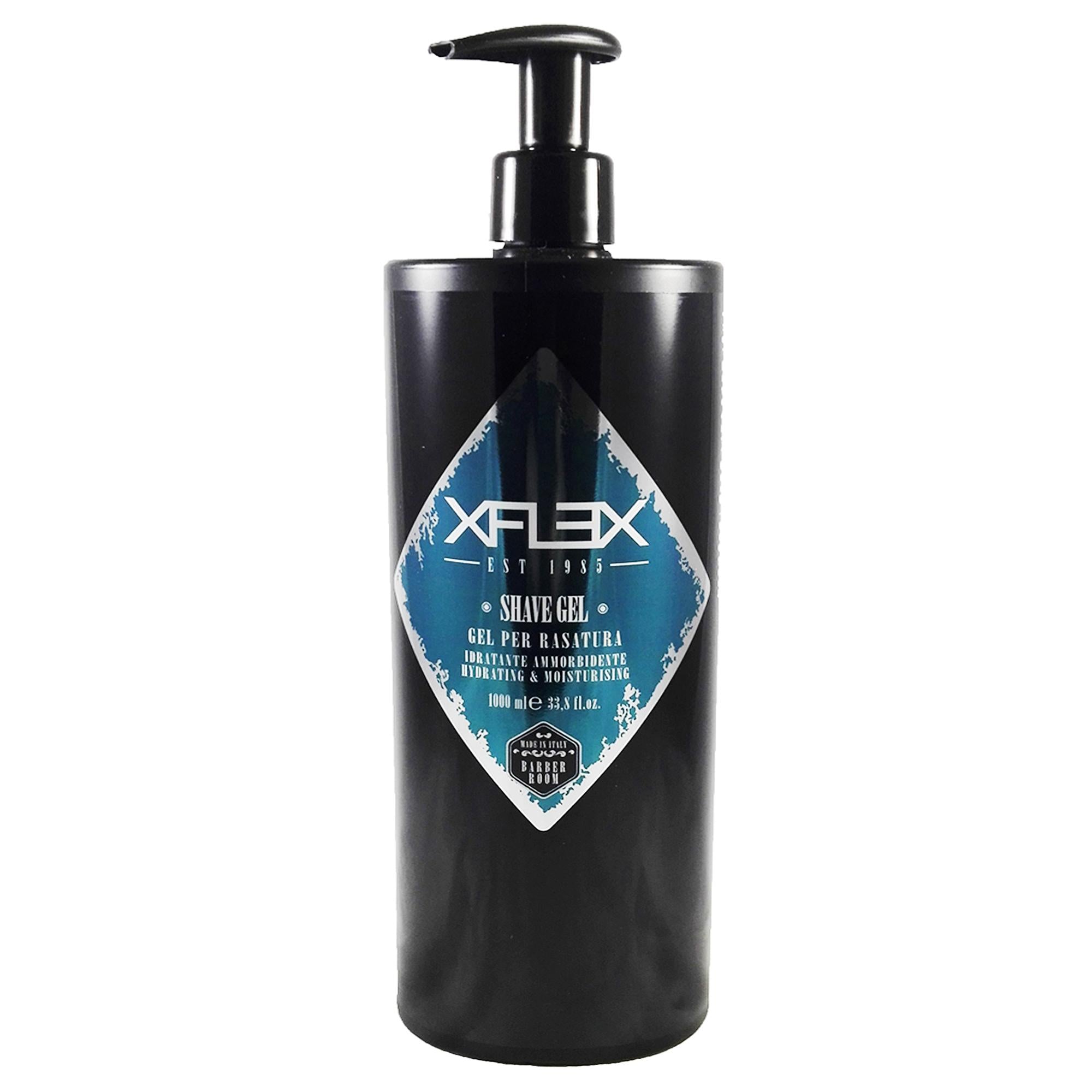 Xflex Shave Gel Idratante per Rasatura - 1000ml