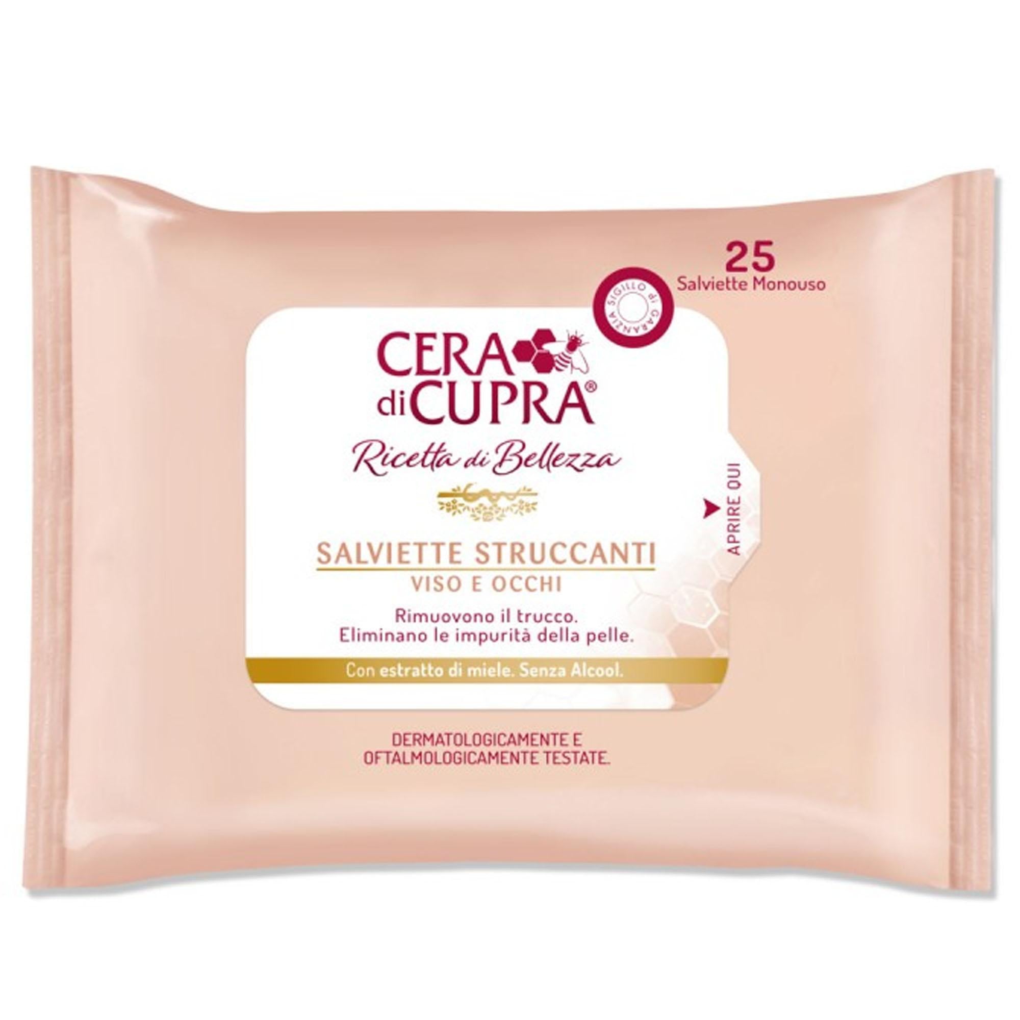 Cera di Cupra Salviettine Struccanti - 25pz