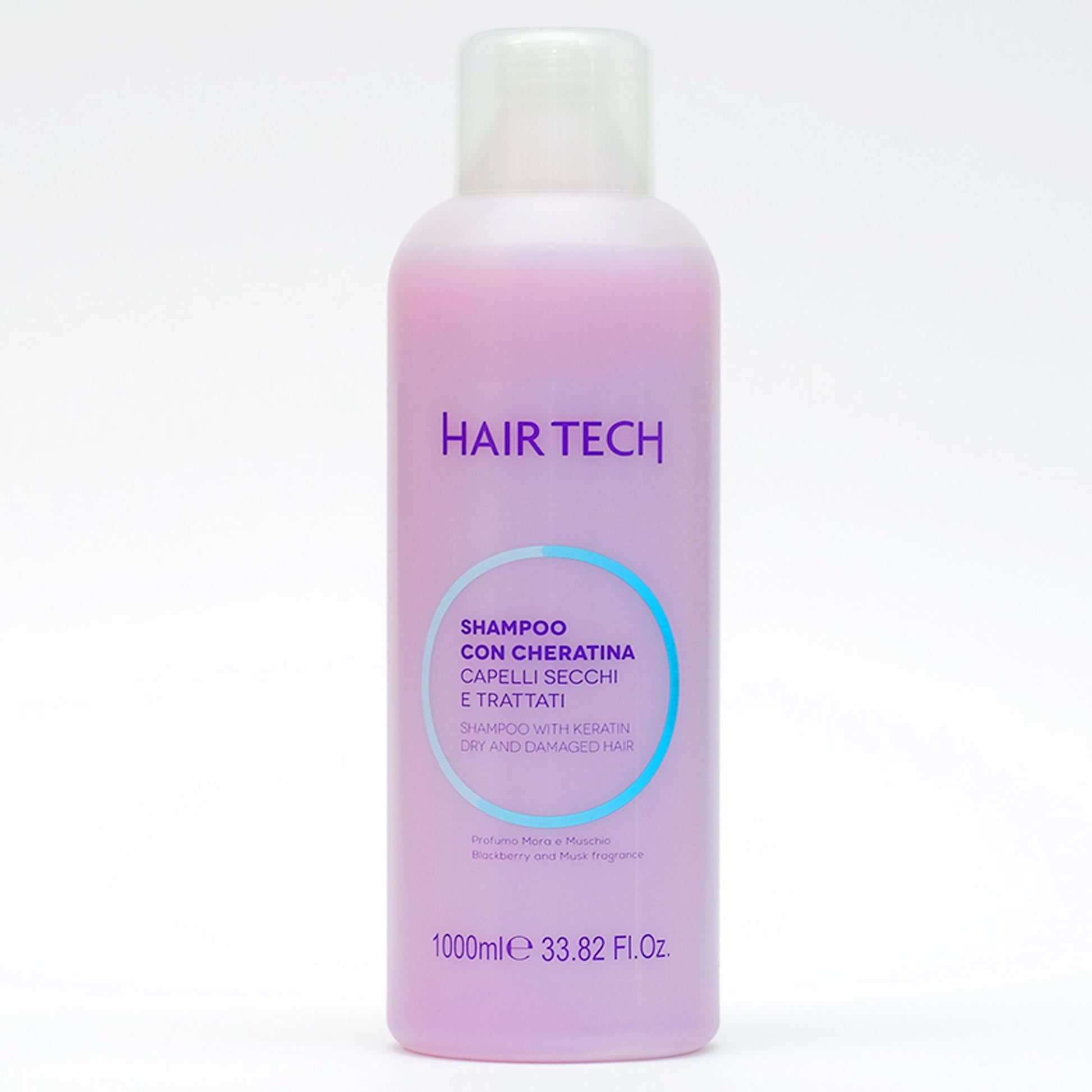 Hair Tech Shampoo con Cheratina per Capelli Secchi - 1000ml