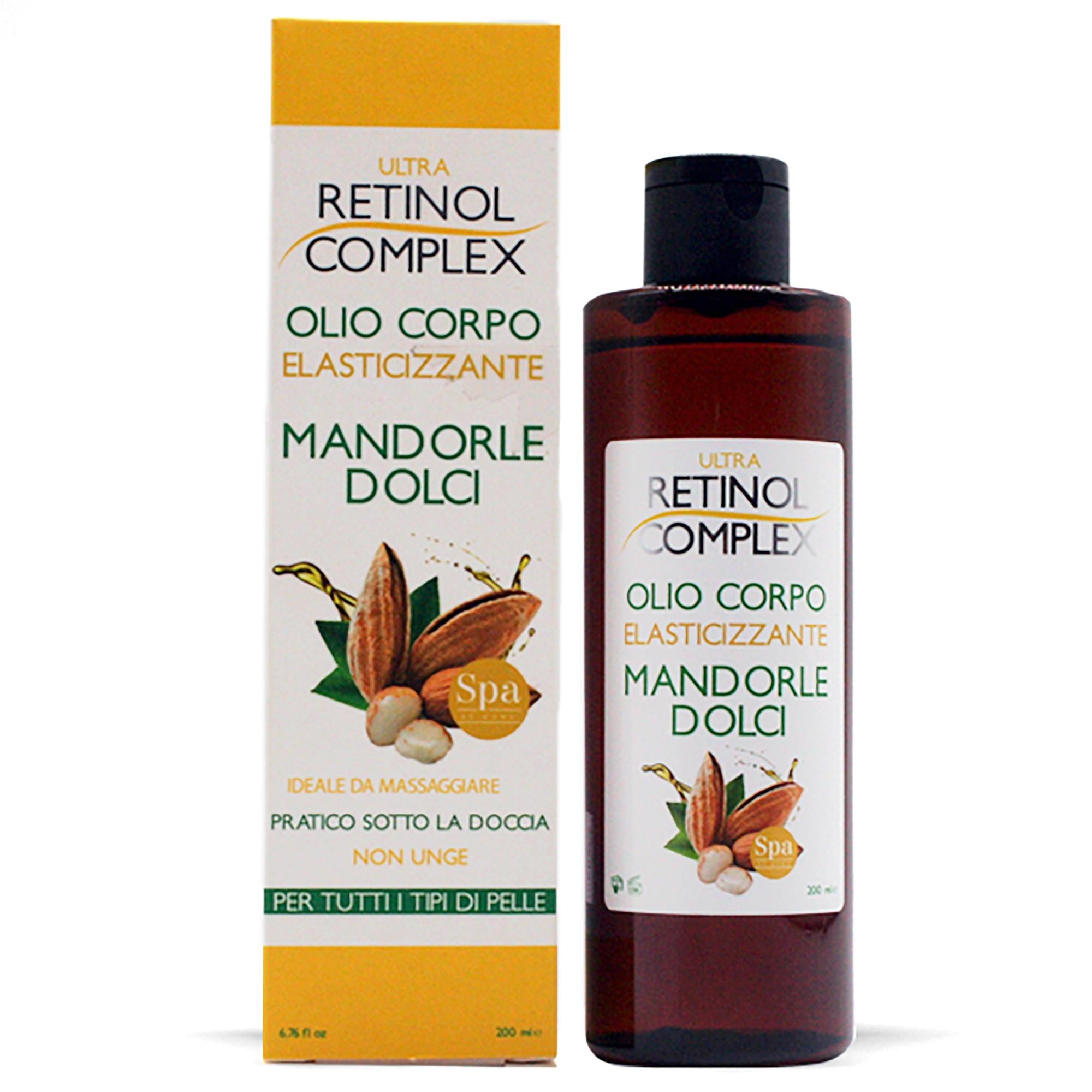 Ultra Retinol Complex Olio Corpo Elasticizzante Mandorle Dolci - 200ml