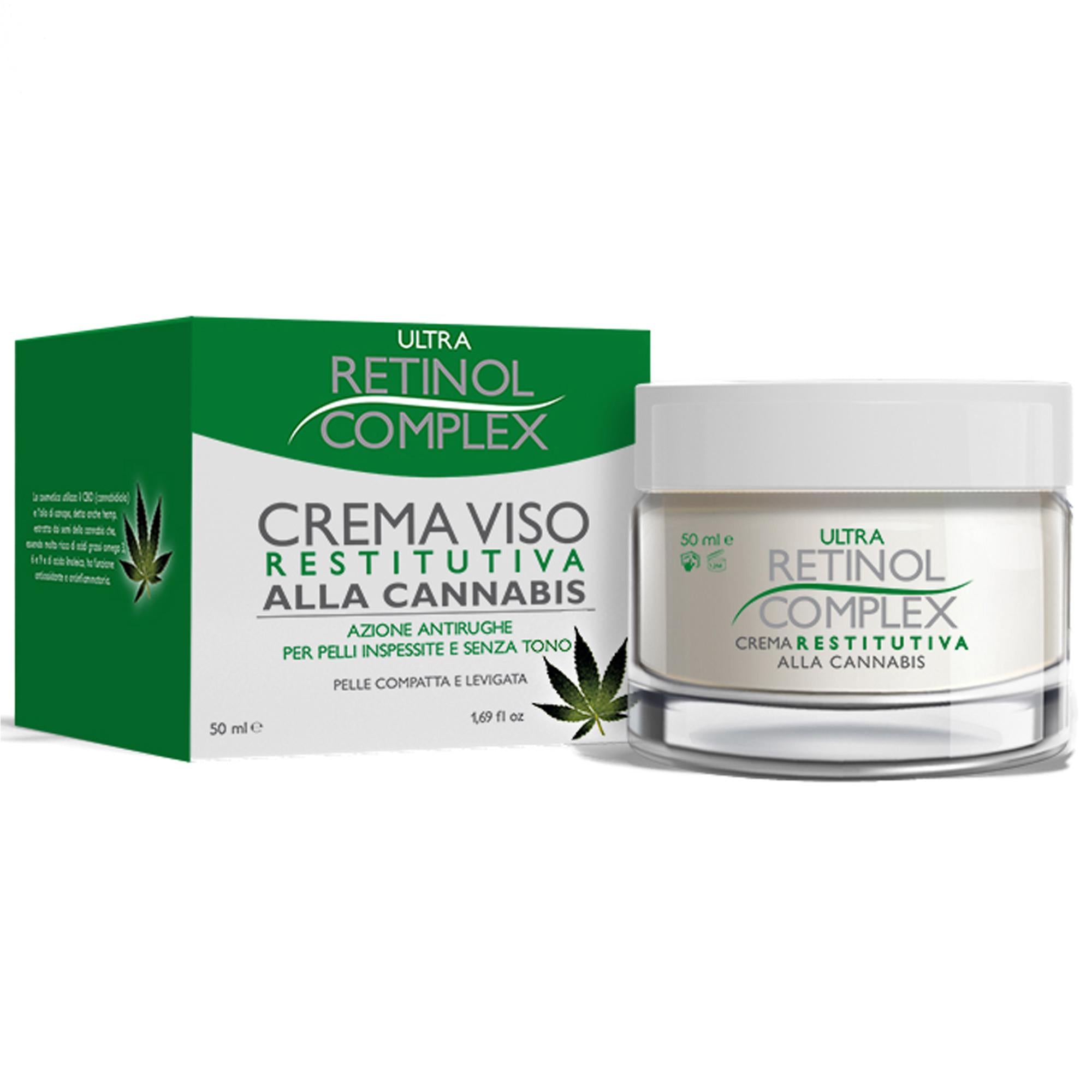 Ultra Retinol Complex Crema Viso alla Cannabis - 50ml