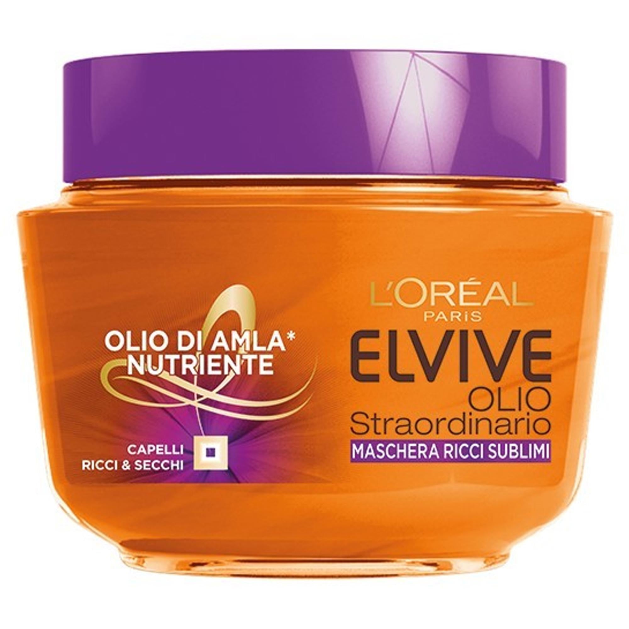 Loreal Elvive Maschera Olio Straordinario Ricci Sublimi - 300ml