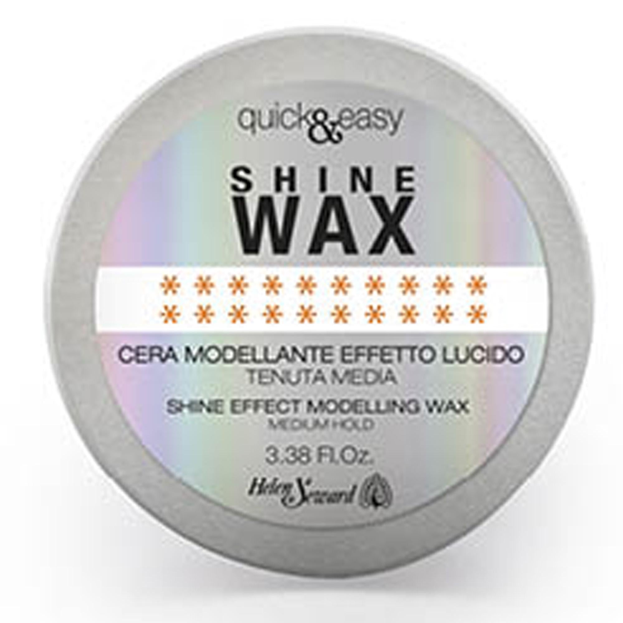 Helen Seward Quick & Easy Shine Wax Cera Effetto Lucido - 100ml