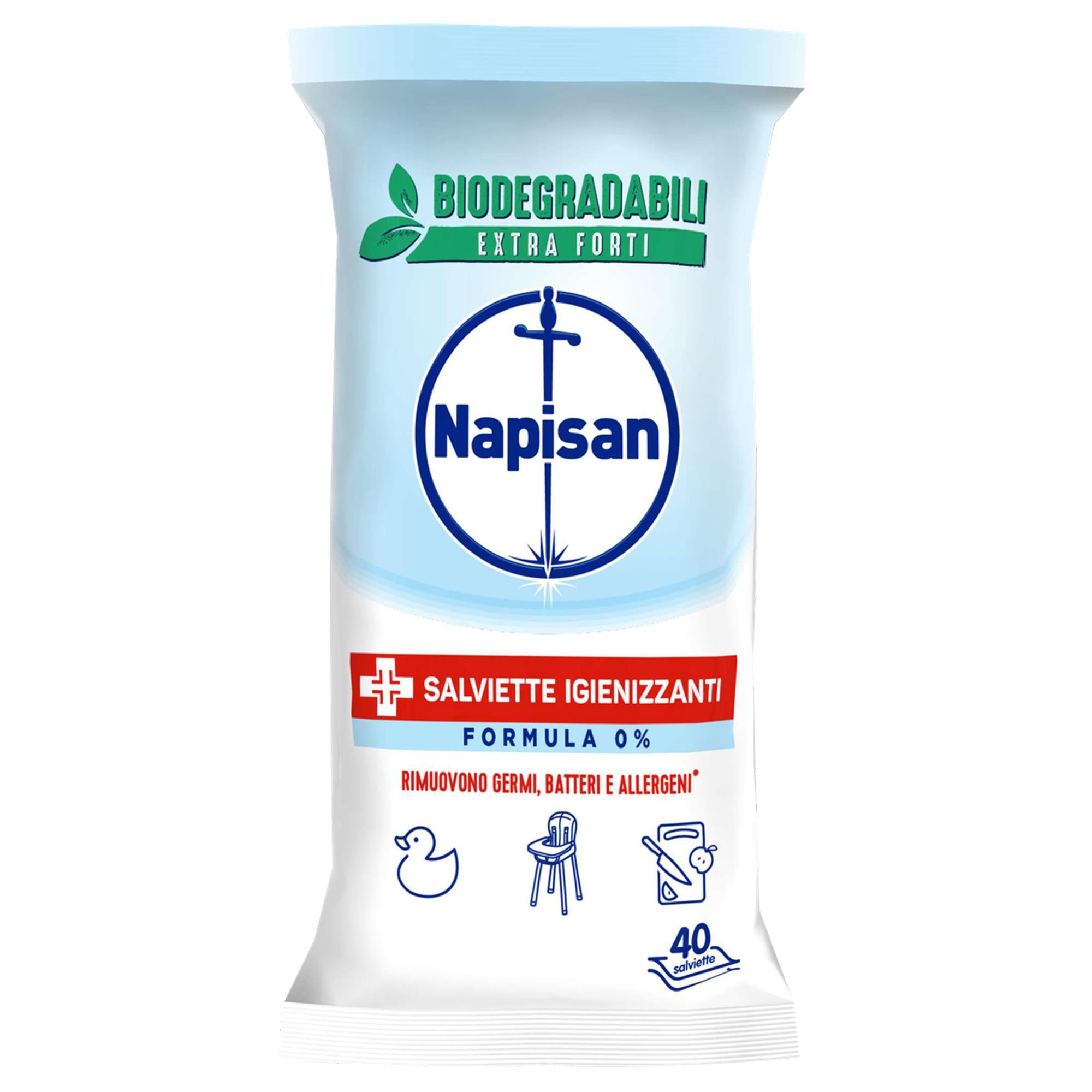 Napisan Salviettine Igienizzanti Casa 40pz - Formula 0