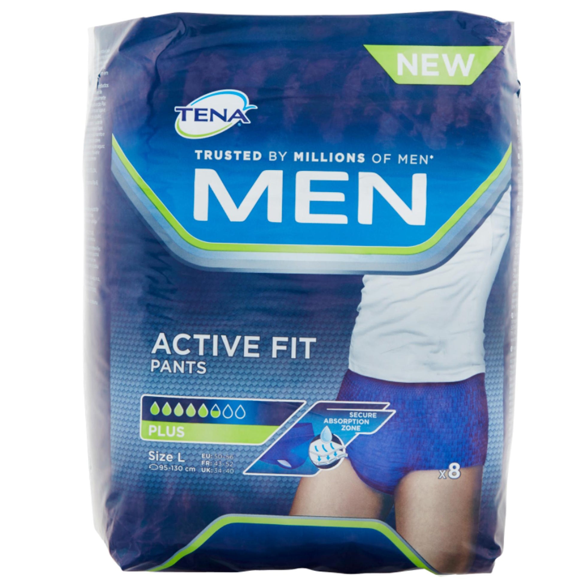 Tena Men Pants Plus Large - 8pz