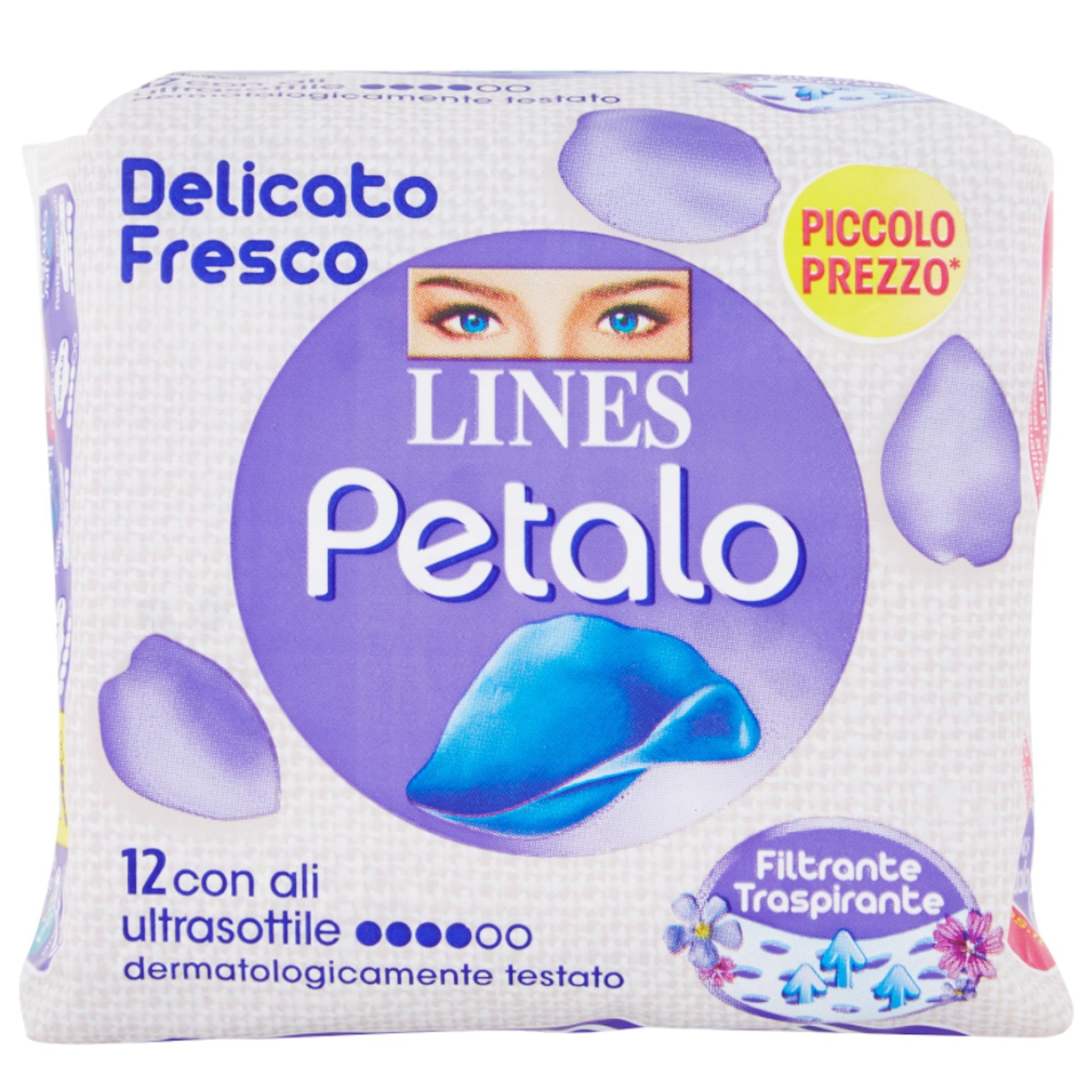 Lines Petalo Assorbenti con Ali - 12pz