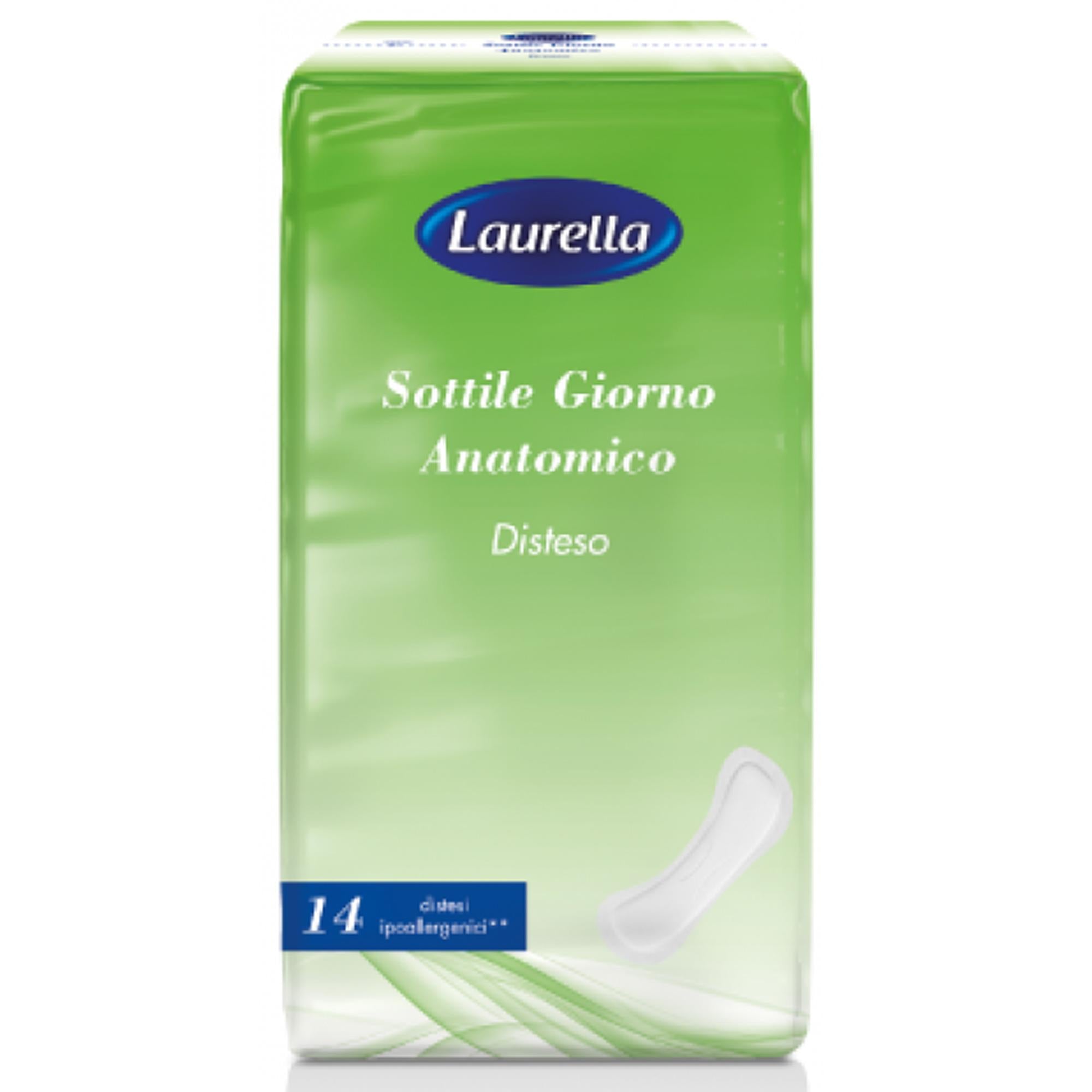 Laurella Assorbenti Giorno Sottile Anatomico Disteso - 14pz
