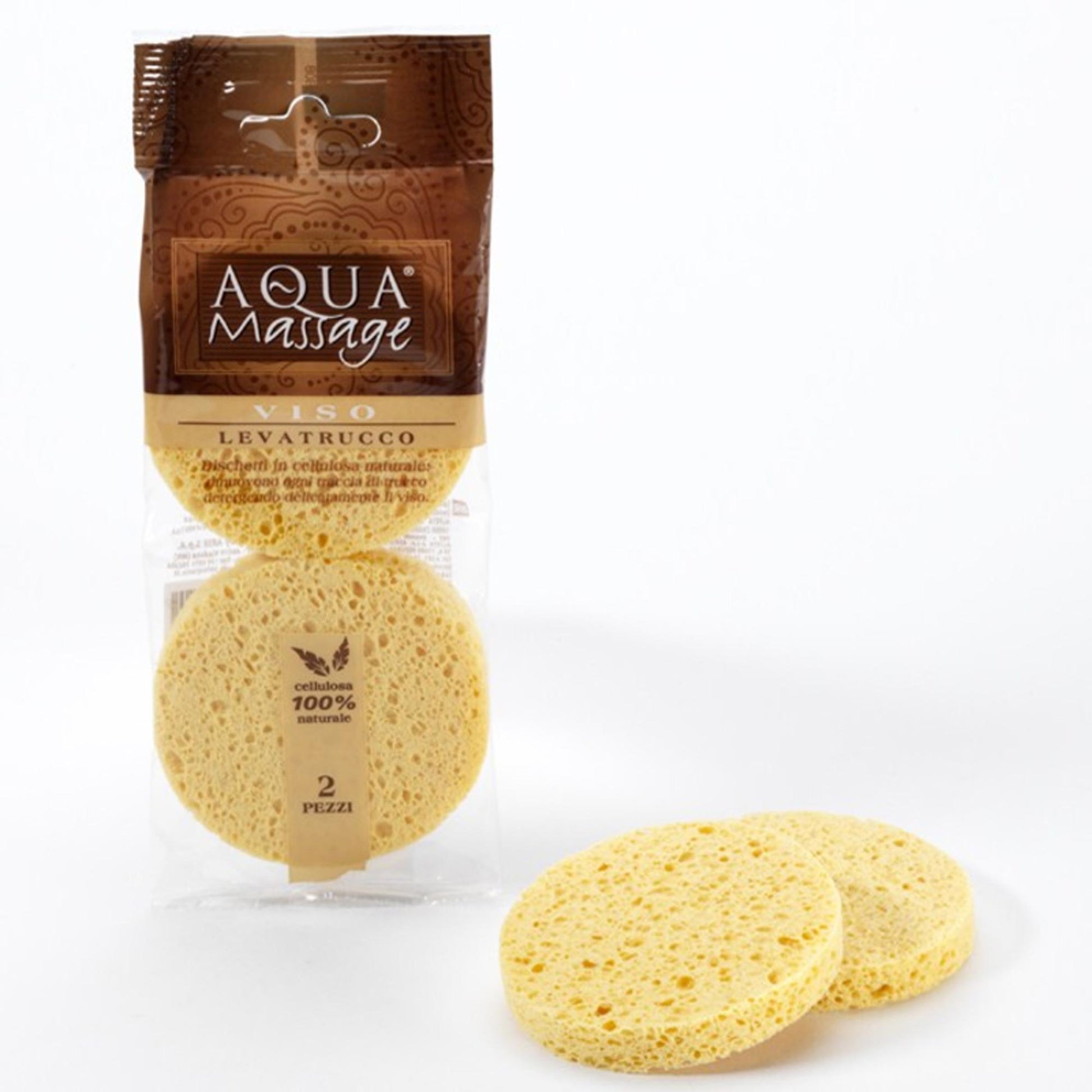 Arix Aqua Massage Spugna Viso Levatrucco - 2pz