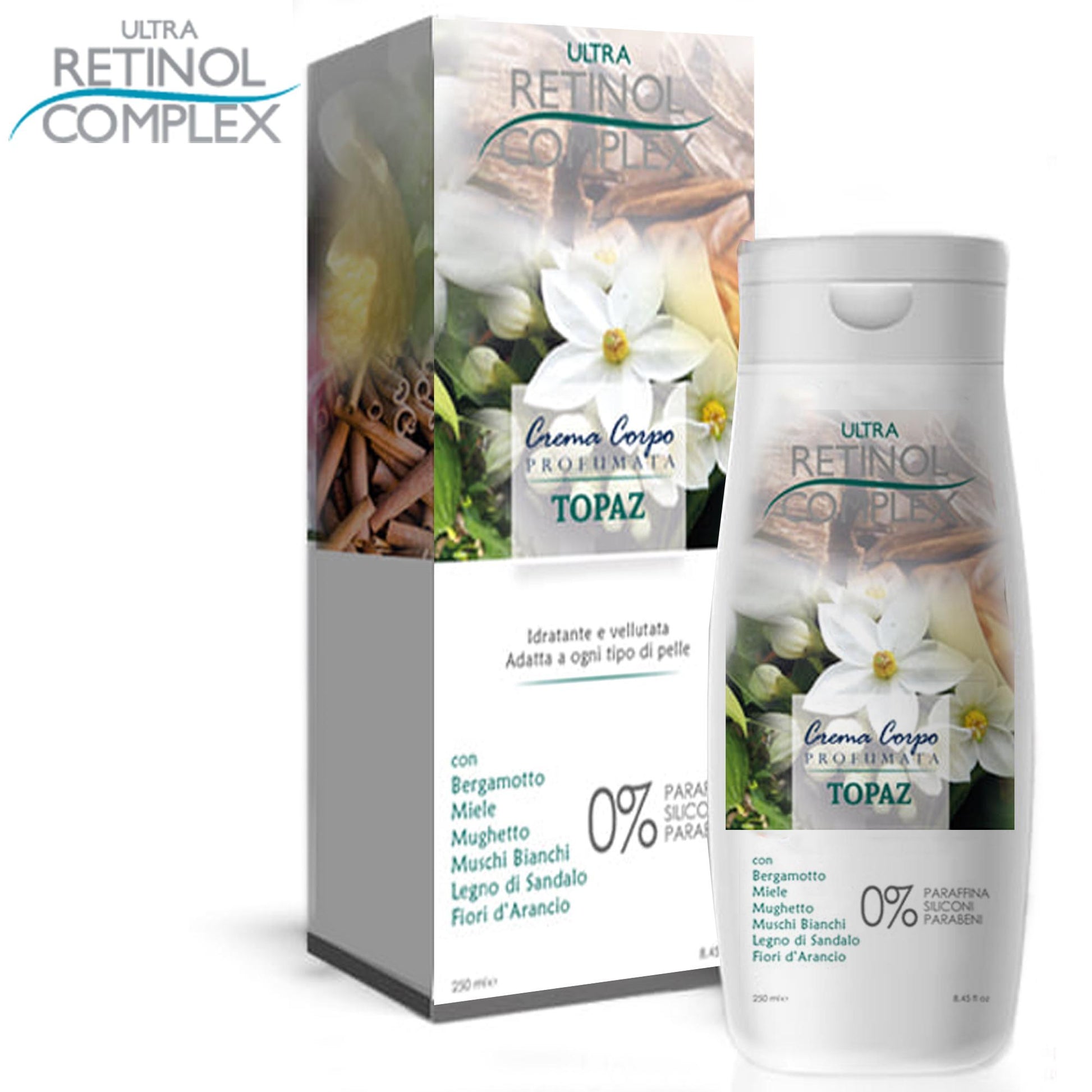 Ultra Retinol Complex Crema Corpo Profumata 200ml - Topaz