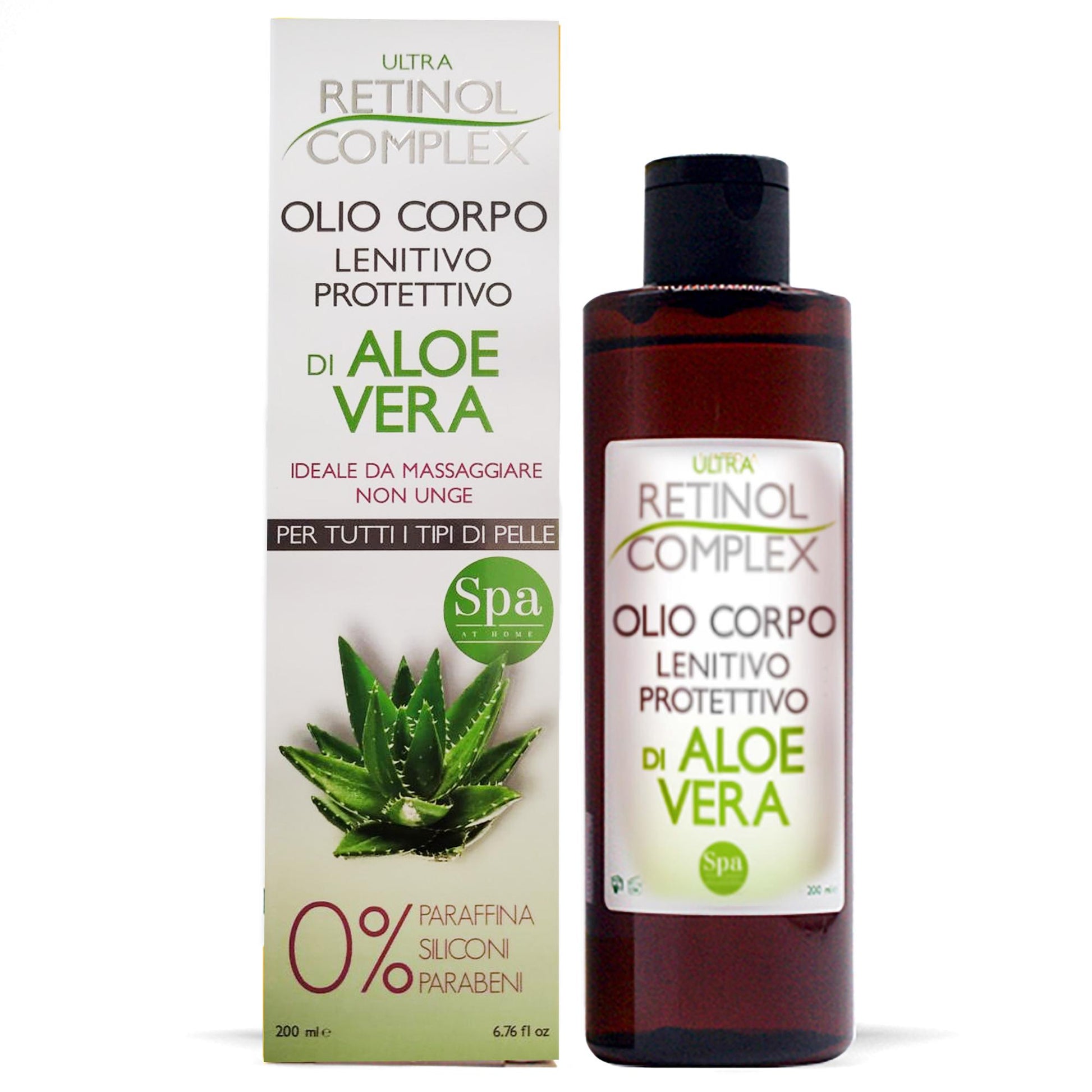Ultra Retinol Complex Olio Corpo Lenitivo Aloe Vera - 200ml