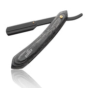 The Barber Rasoio Wood Carbon Mezza Lama Intercambiabile