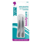 Pinzetta Sopracciglia Professionale Trim Mini Viso Inox 2pz