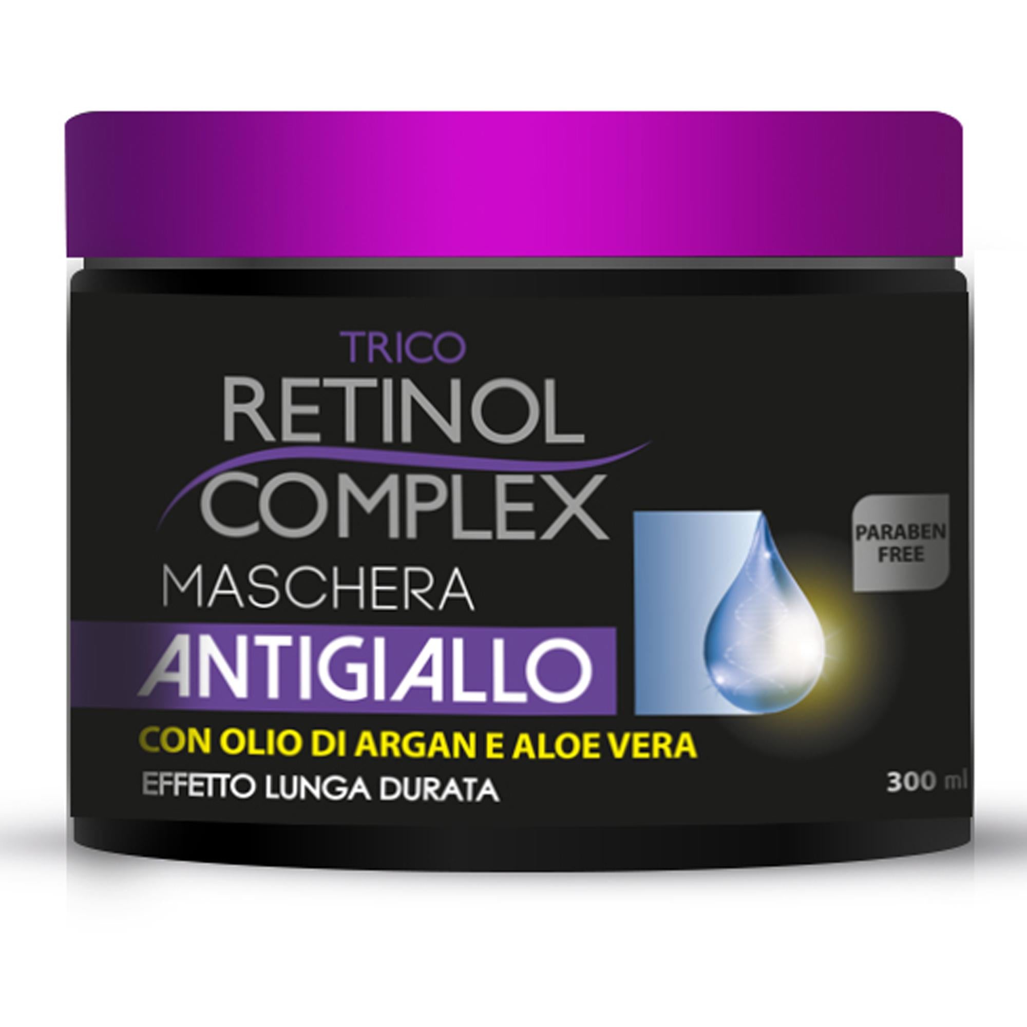 Retinol Complex Maschera Capelli Antigiallo - 300ml