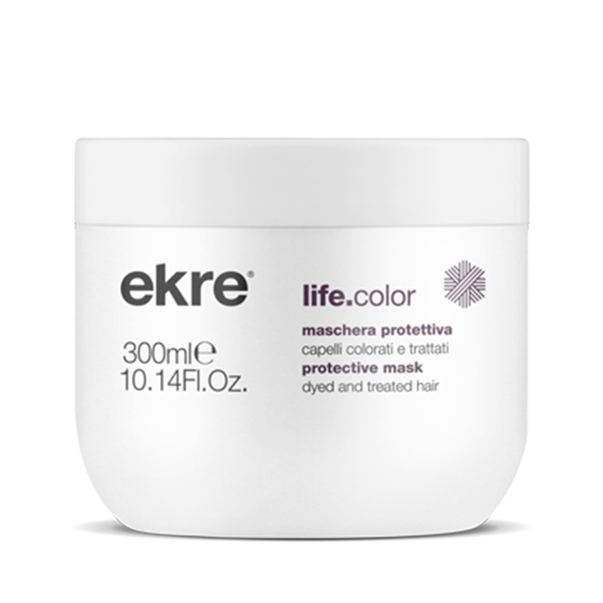 Ekre Life Color Maschera Protettiva Capelli Colorati - 300ml