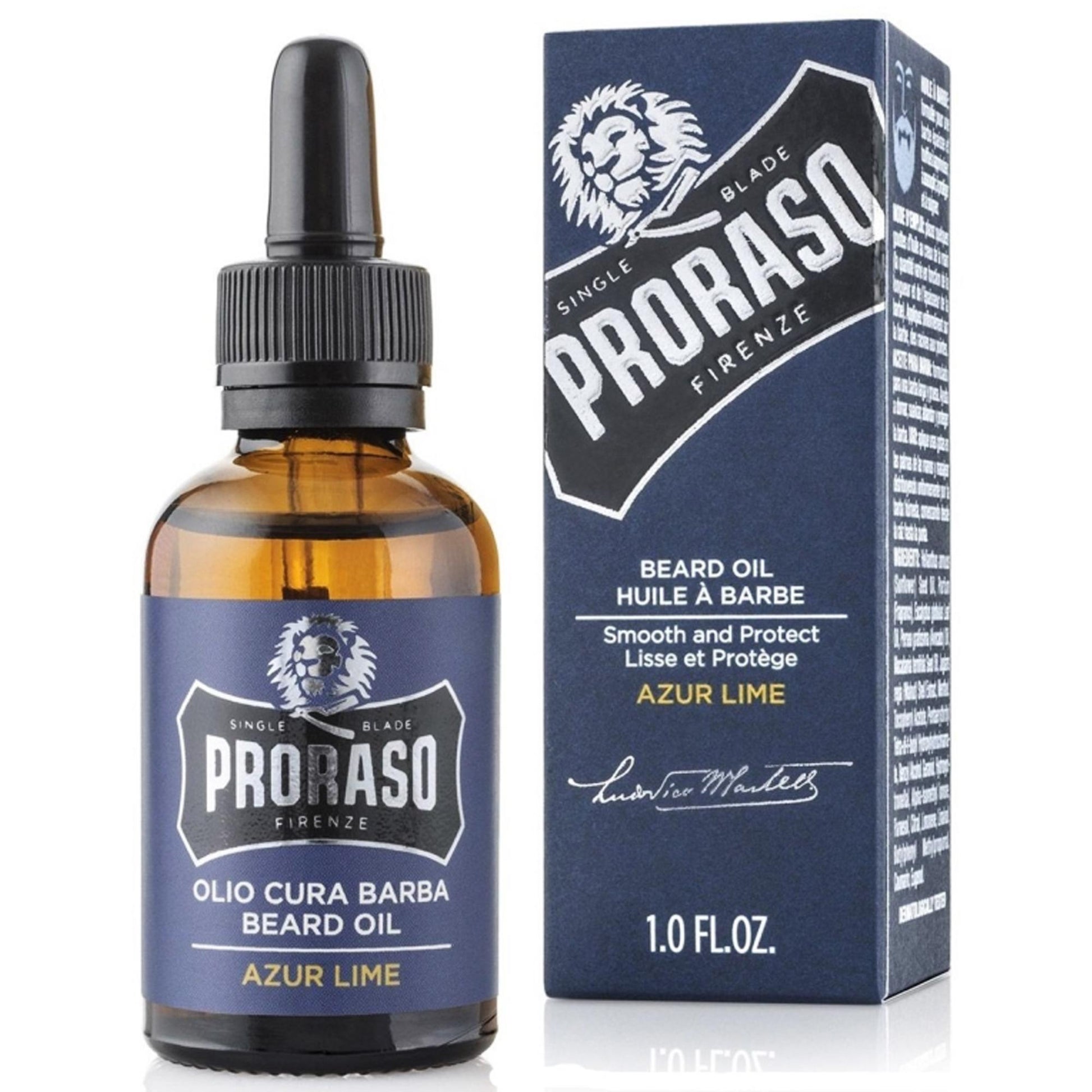Proraso Olio Cura Barba 30ml - Azur Lime