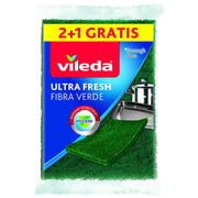 Vileda Spugna Ultra Fresh Fibra Verde - 3pz