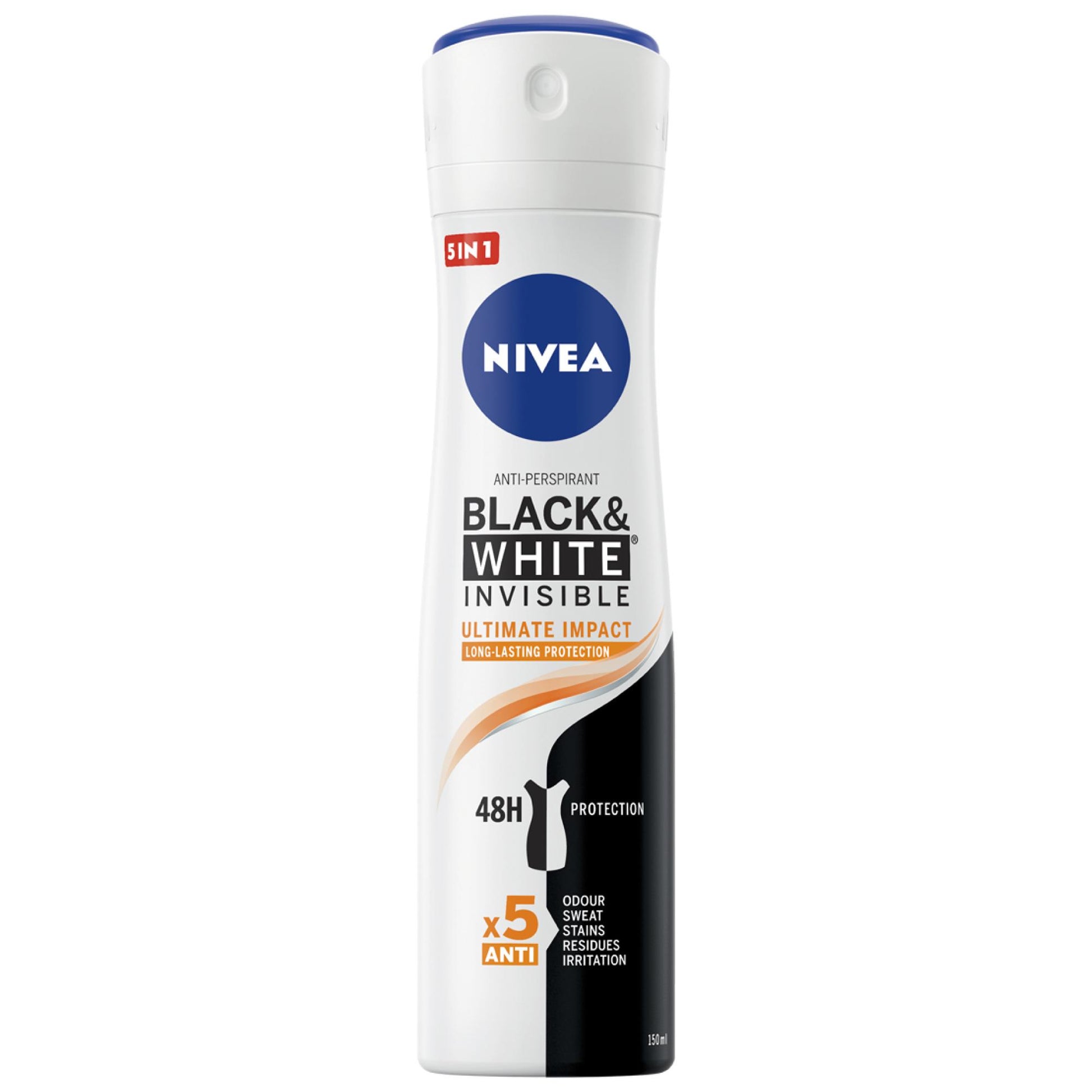 Nivea Deodorante Spray Black e White Ultimate - 150ml