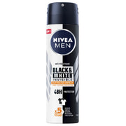 Nivea Deodorante Spray Men Black White Invisible Ultimate - 150ml