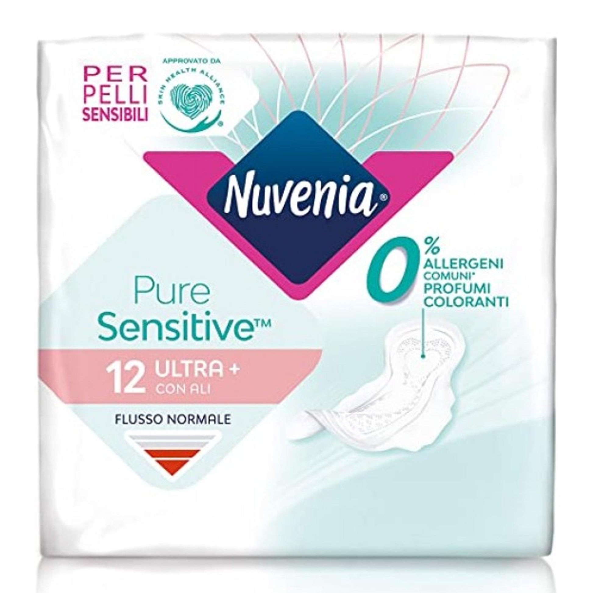 Nuvenia Assorbenti PureSensitive Ultra con Ali - 12pz