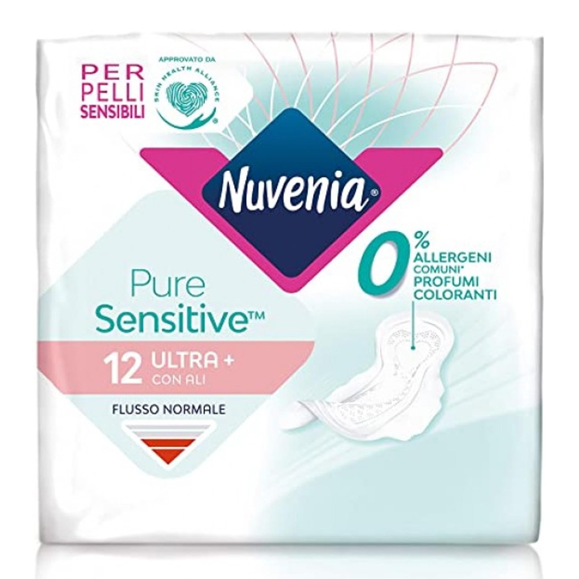 Nuvenia Assorbenti PureSensitive Ultra con Ali - 12pz
