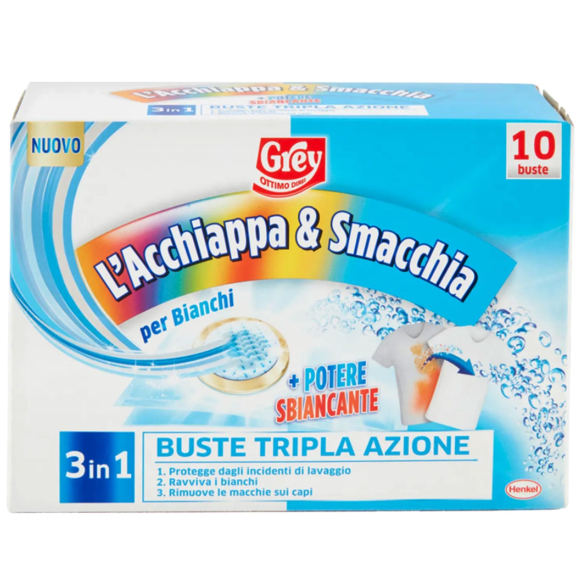 Grey Acchiappa e Smacchia per Bianchi Bustine - 10pz