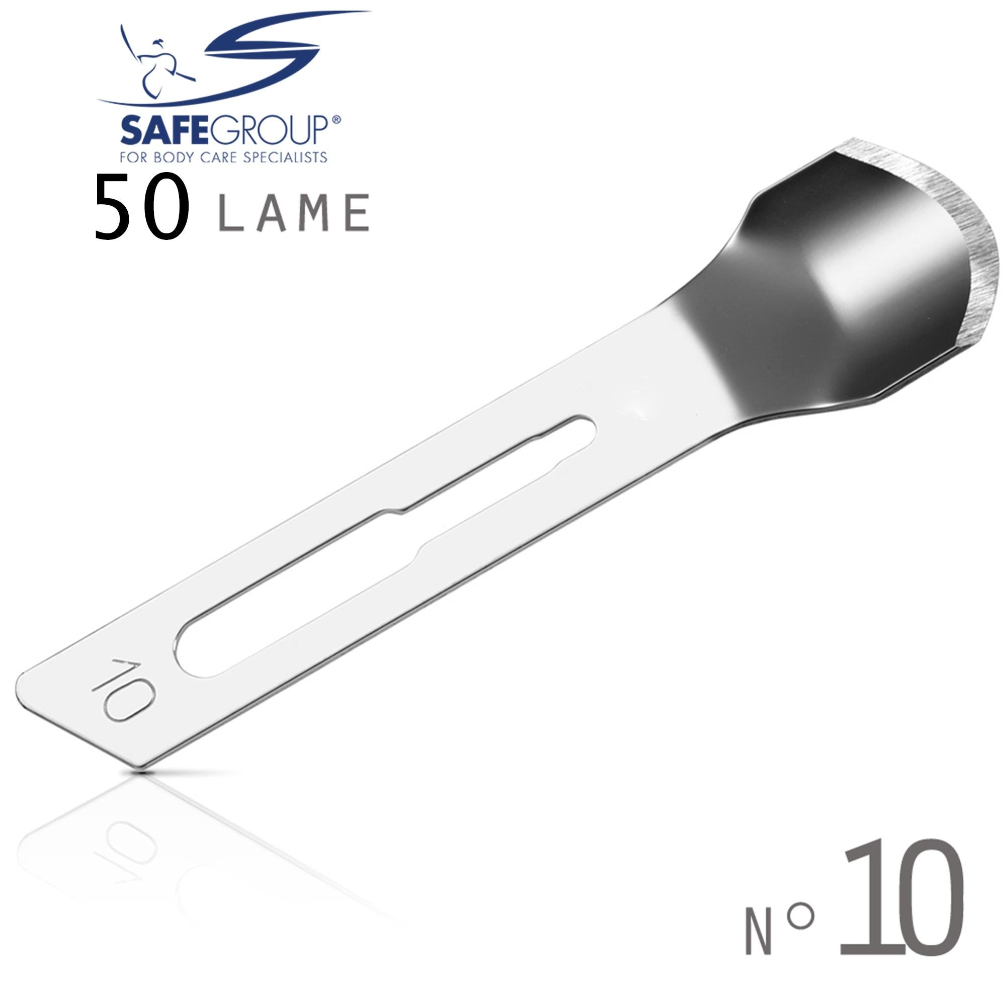 Safe Lame Sgorbie Sterili 50pz - n.10