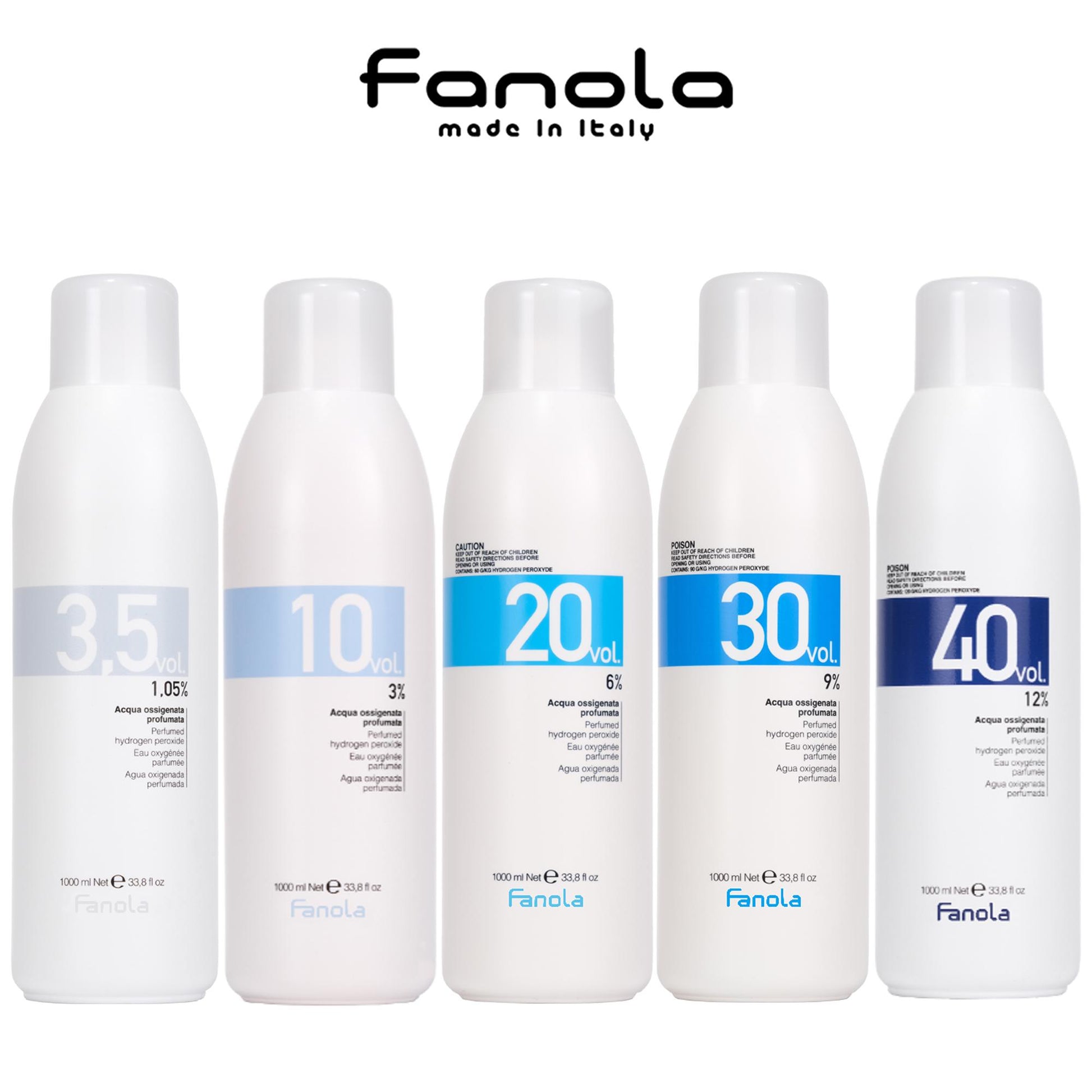 Fanola Emulsione Ossidante Profumata - 1000ml