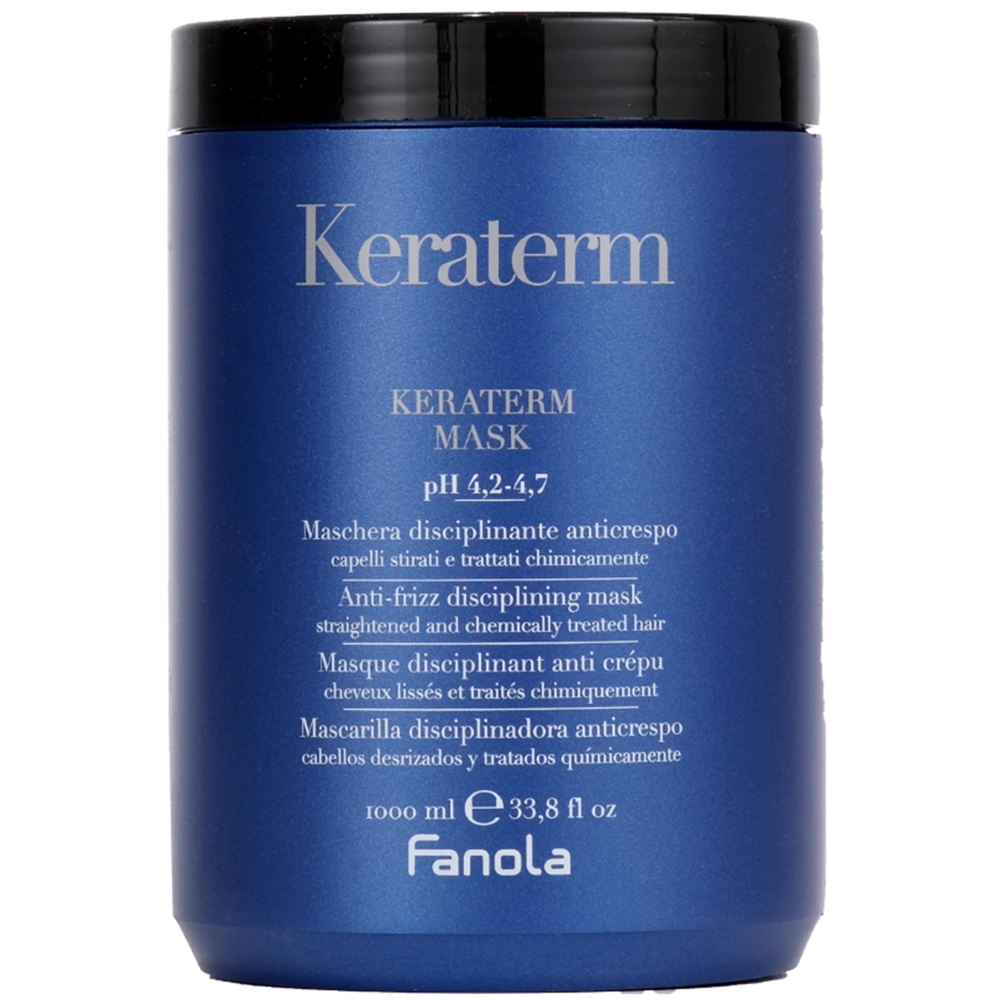Fanola Keraterm Maschera Disciplinante Anticrespo - 1000ml