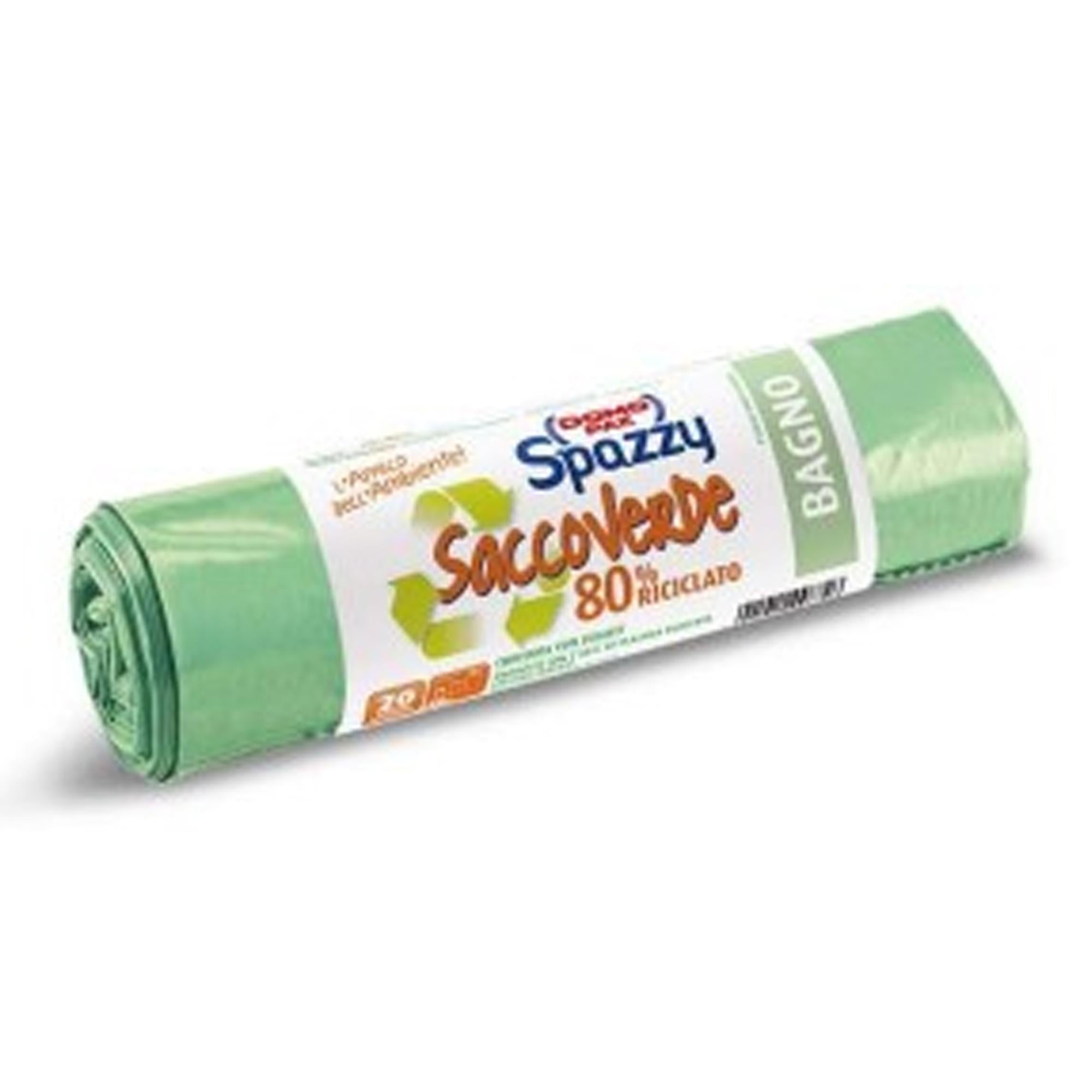 Domopak Spazzy Sacco Pattumiera Bagno 10lt - 20pz
