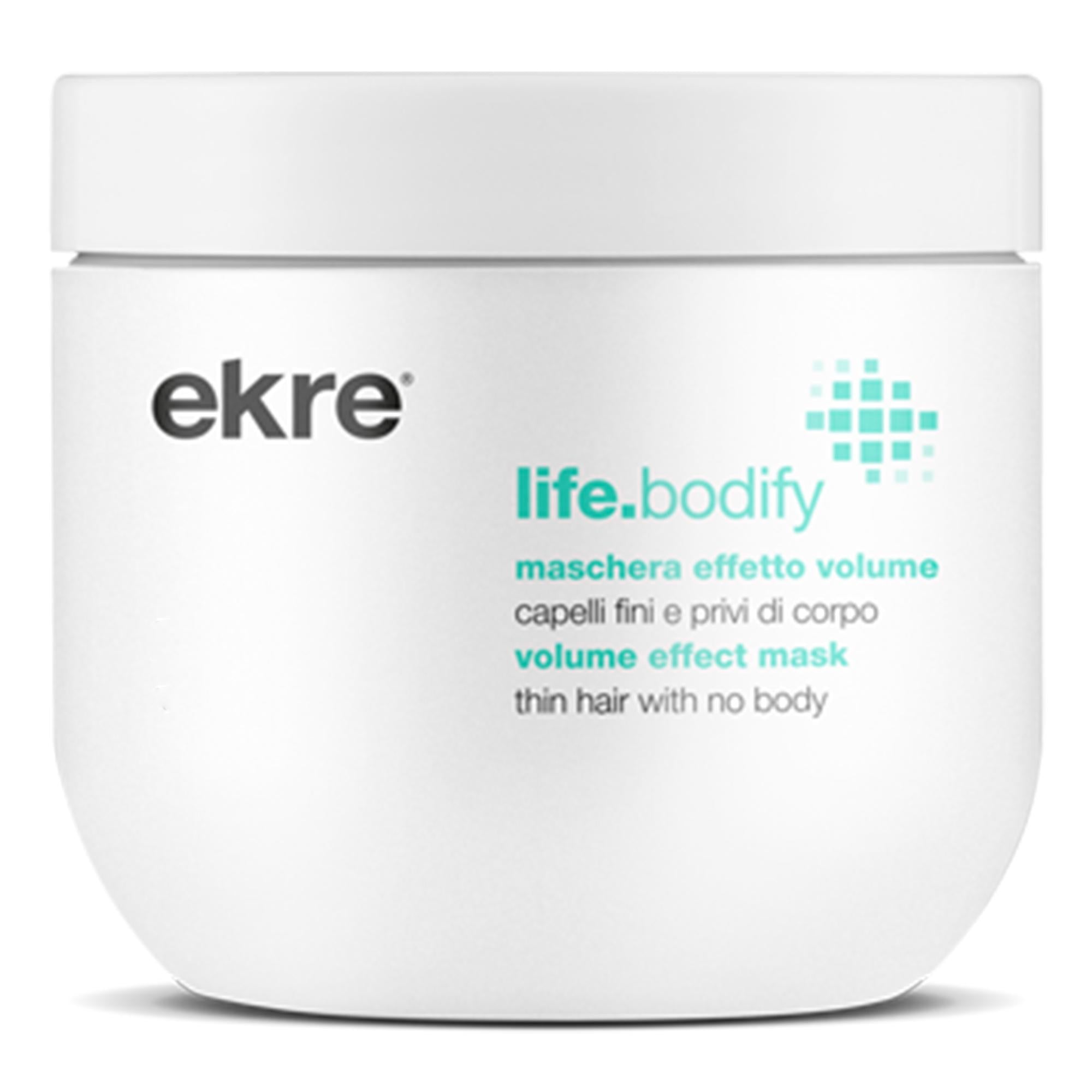 Ekre Life Bodify Maschera Volumizzante Capelli Sottili - 300ml