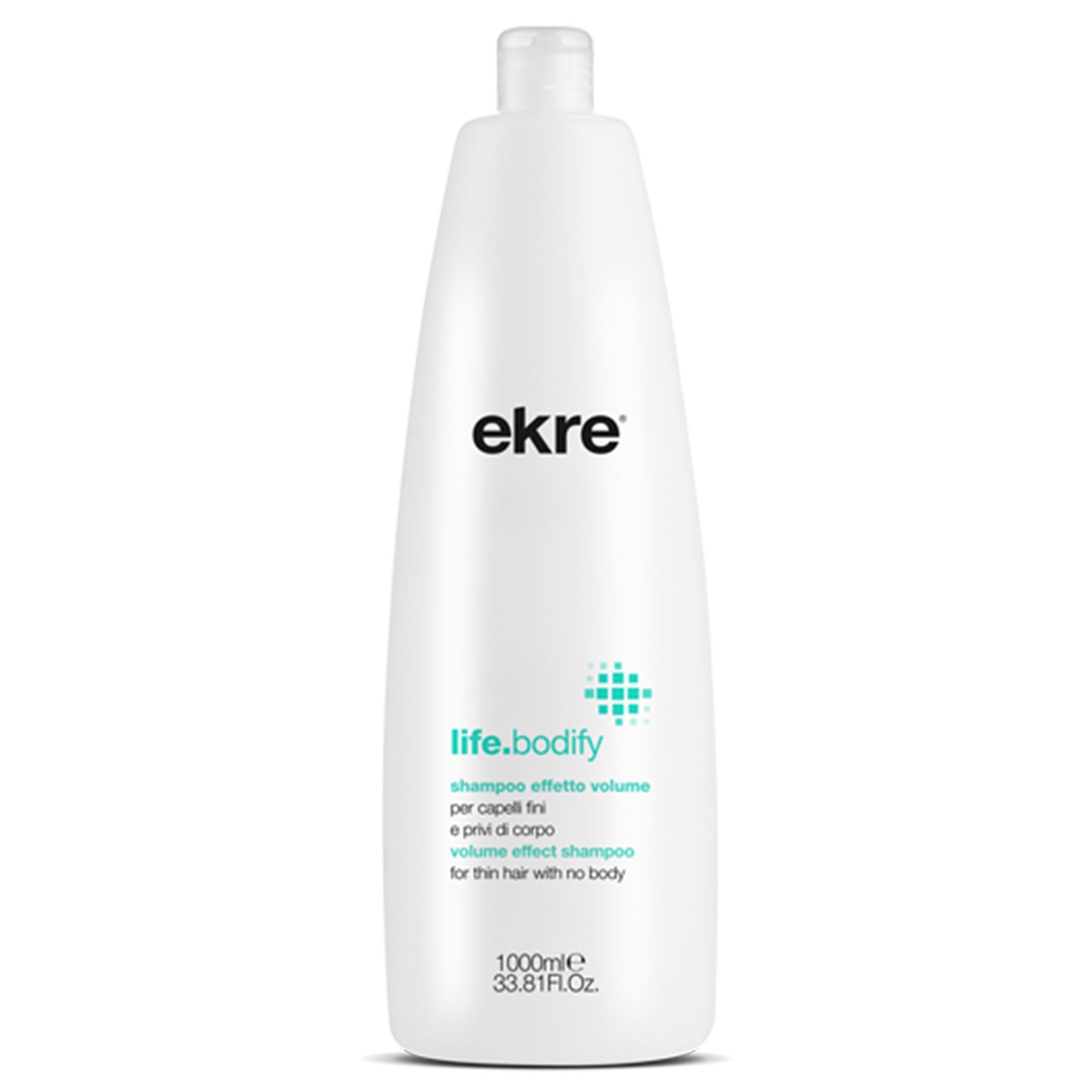 Ekre Life Bodify Shampoo Volumizzante Capelli Sottili - 1000ml