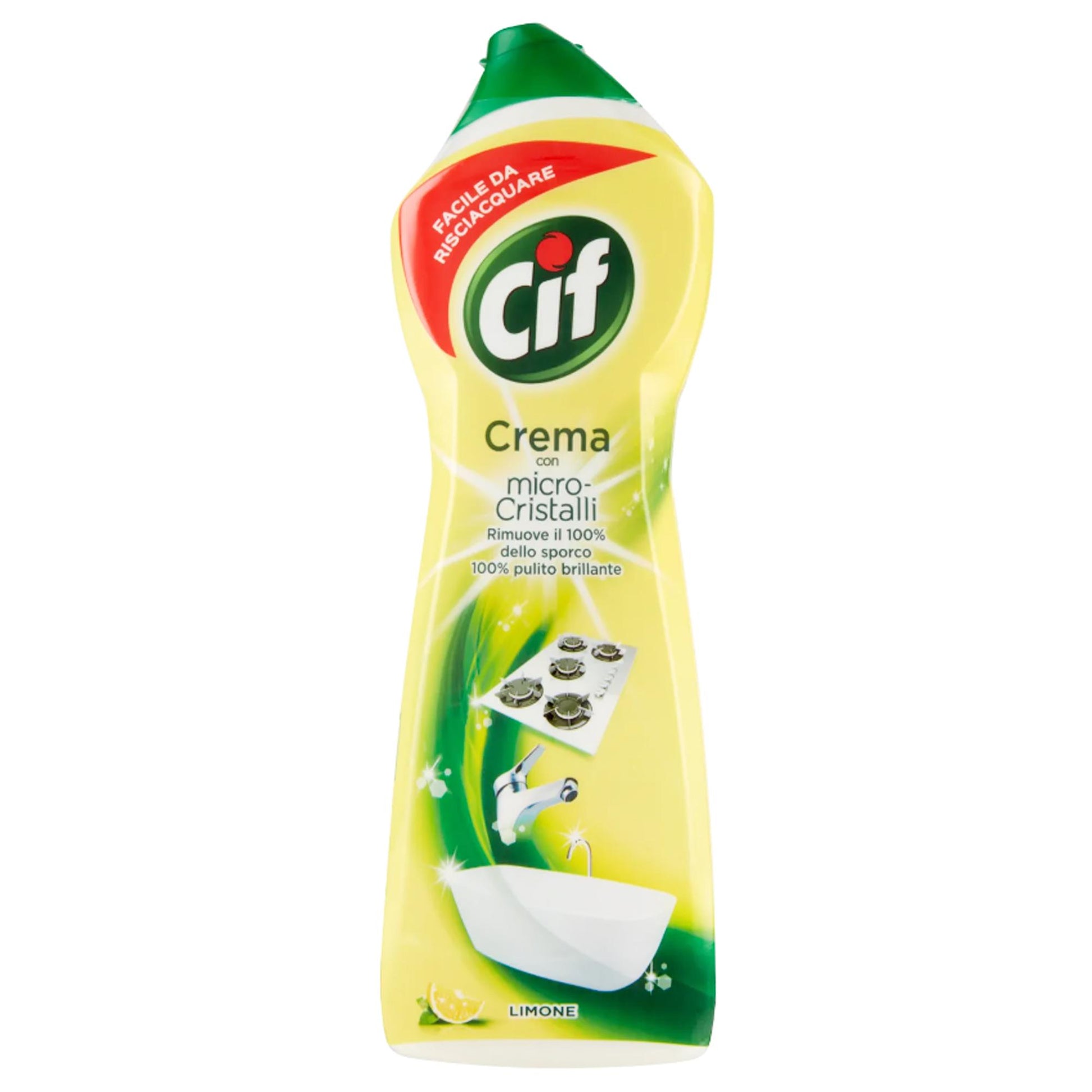 Cif Crema Multiuso con Microcristalli 750ml - Limone