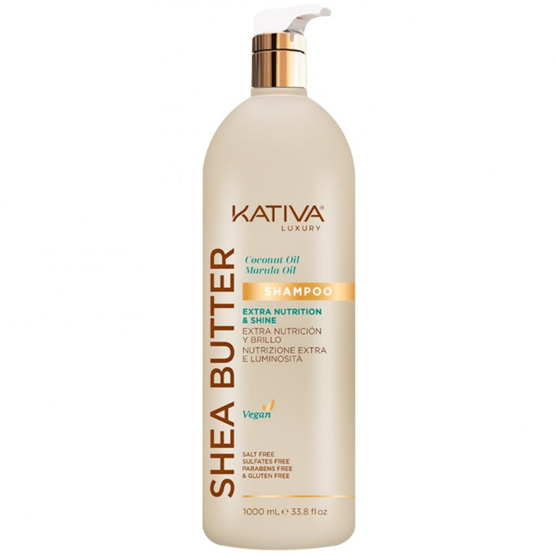 Kativa Shea Butter Shampoo Nutriente  Extra Nutrition Shine - 1000ml