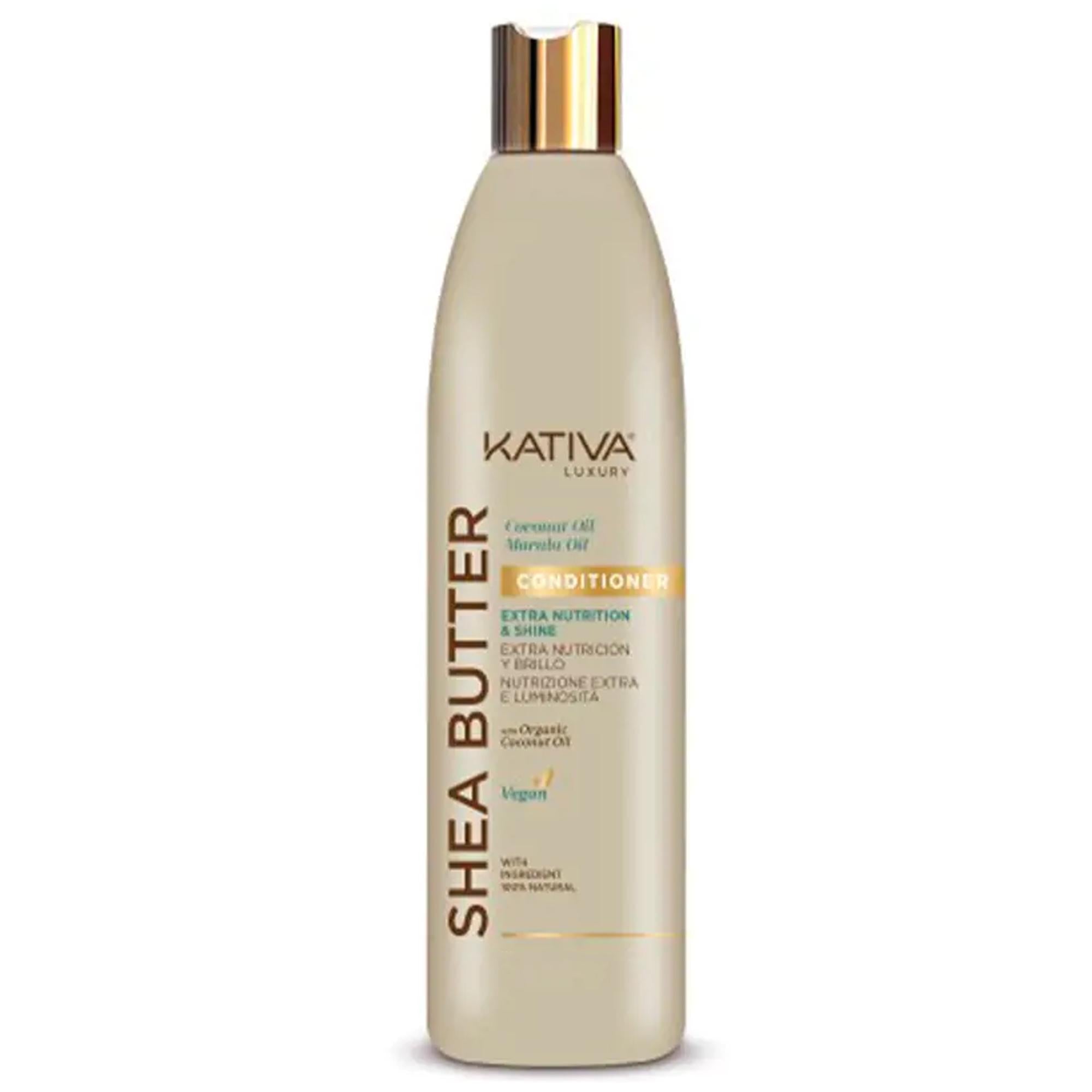 Kativa Shea Butter Conditioner Nutriente Extra Nutrition Shine - 355ml