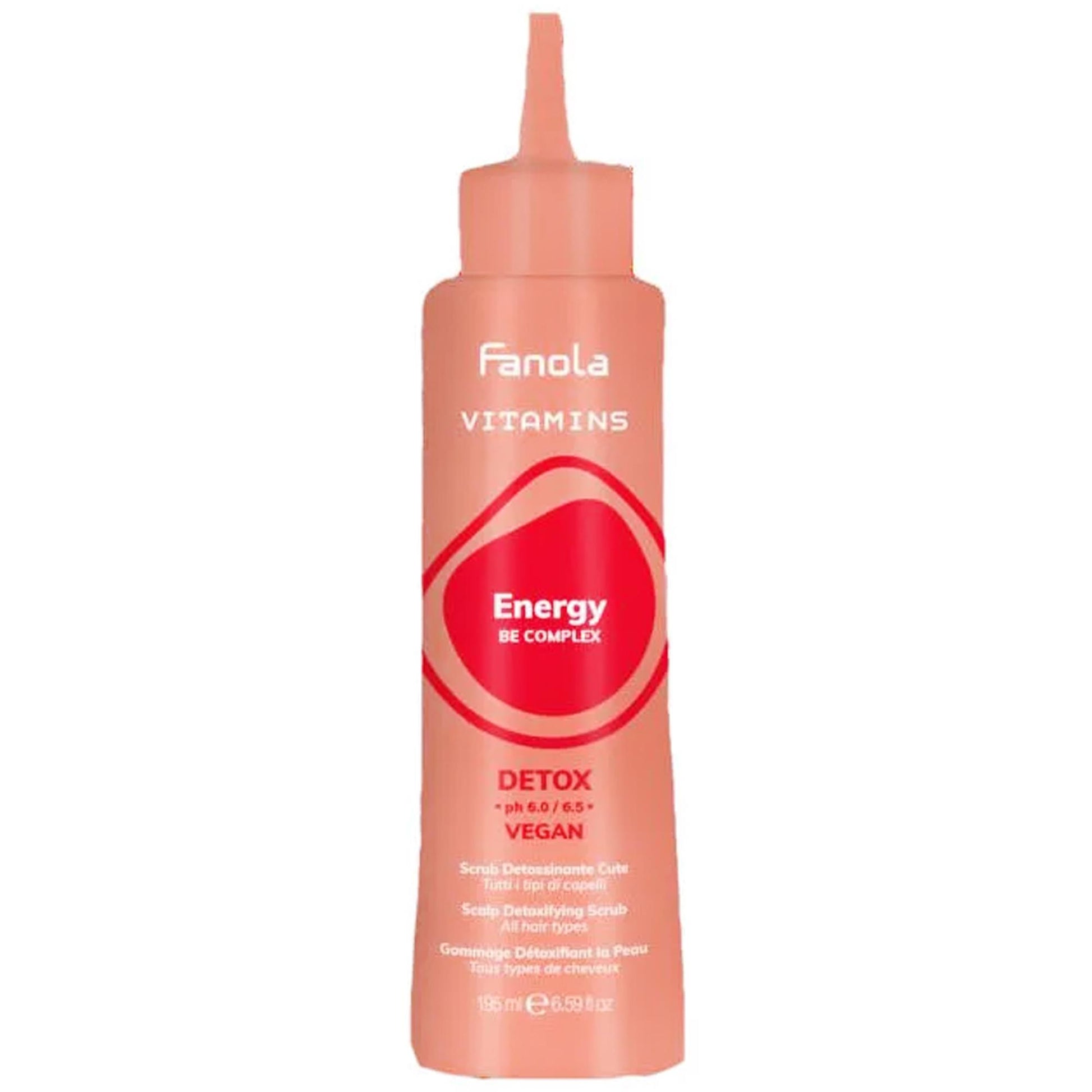 Fanola Vitamins Energy Scrub Detossinante Cute - 195ml