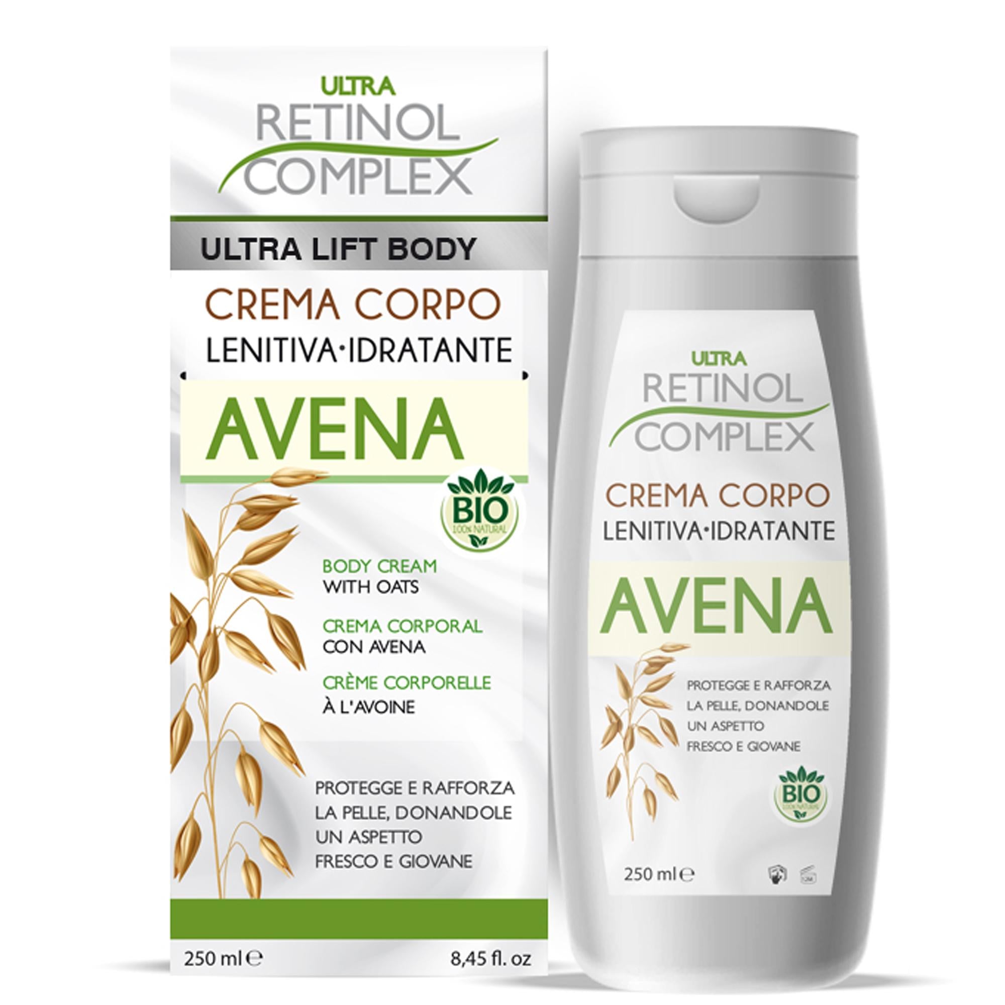 Ultra Retinol Complex Crema Corpo Idratante Avena - 250ml
