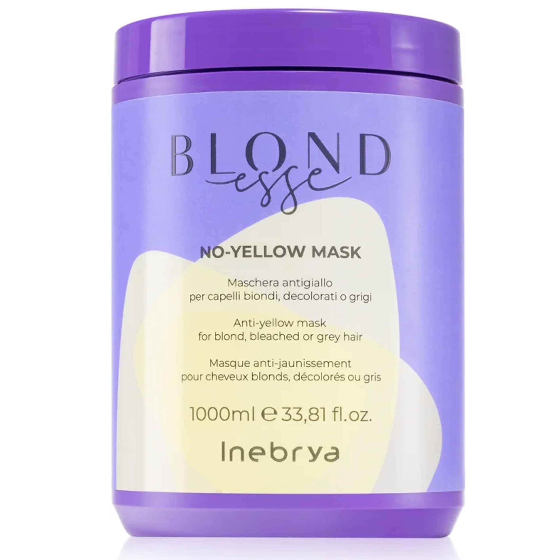 Inebrya Blondesse No-Yellow Maschera Capelli - 1000ml