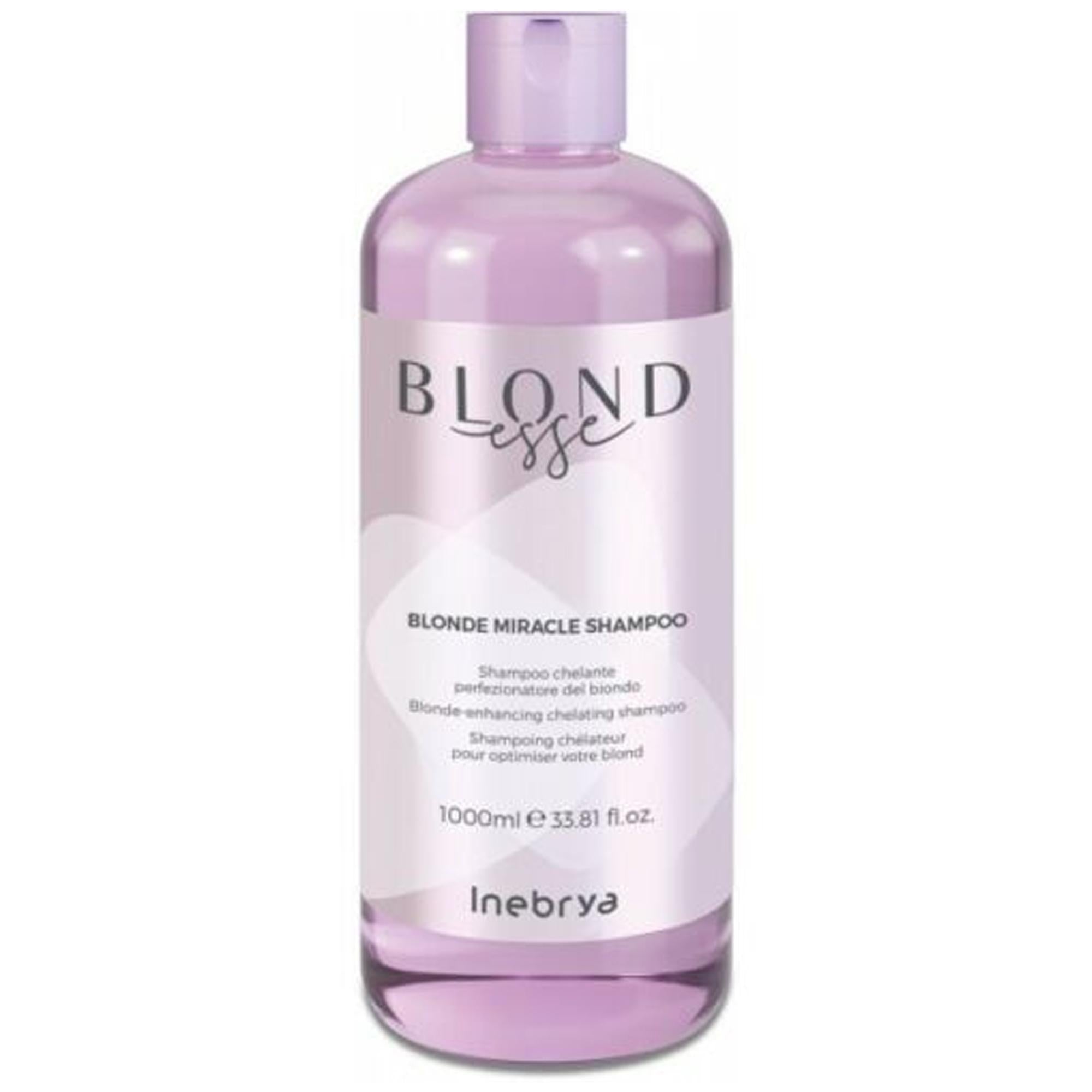 Inebrya Blondesse Blonde Miracle Shampoo - 1000ml
