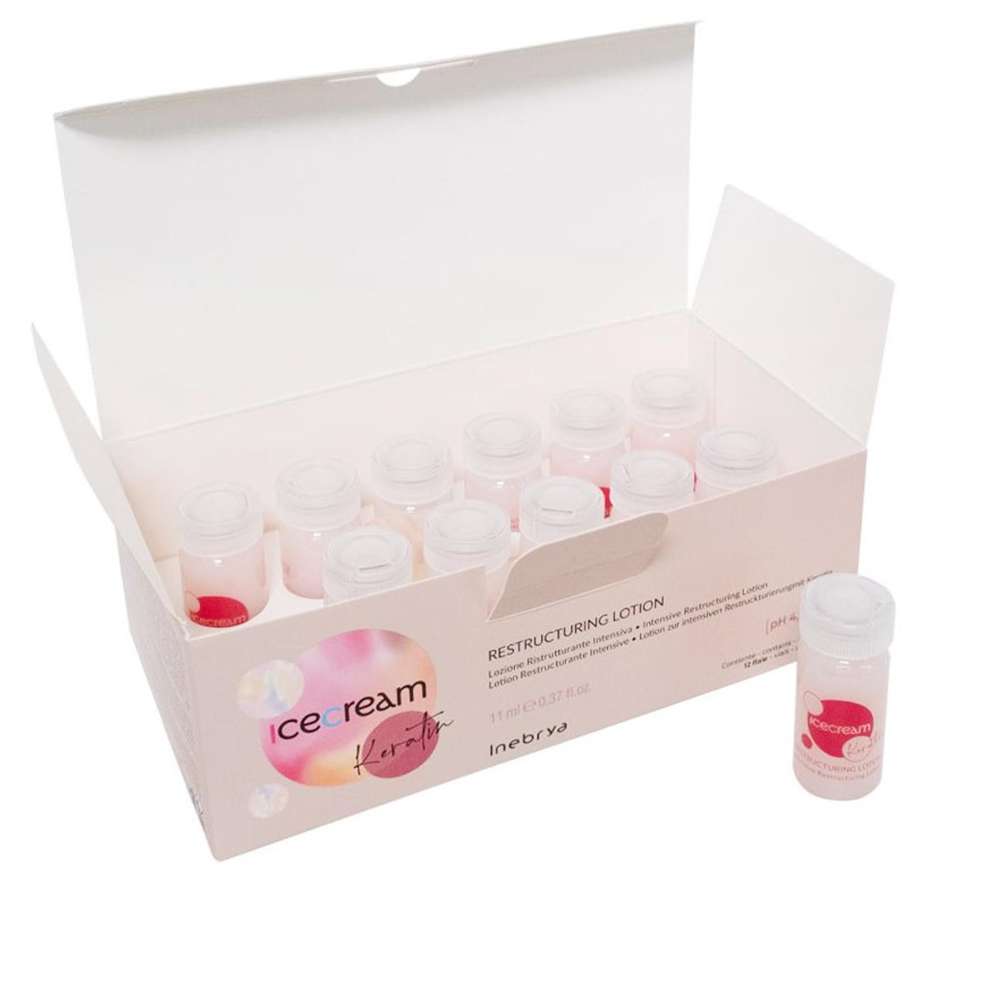 Inebrya Keratin Restructuring Lotion - 12x11ml
