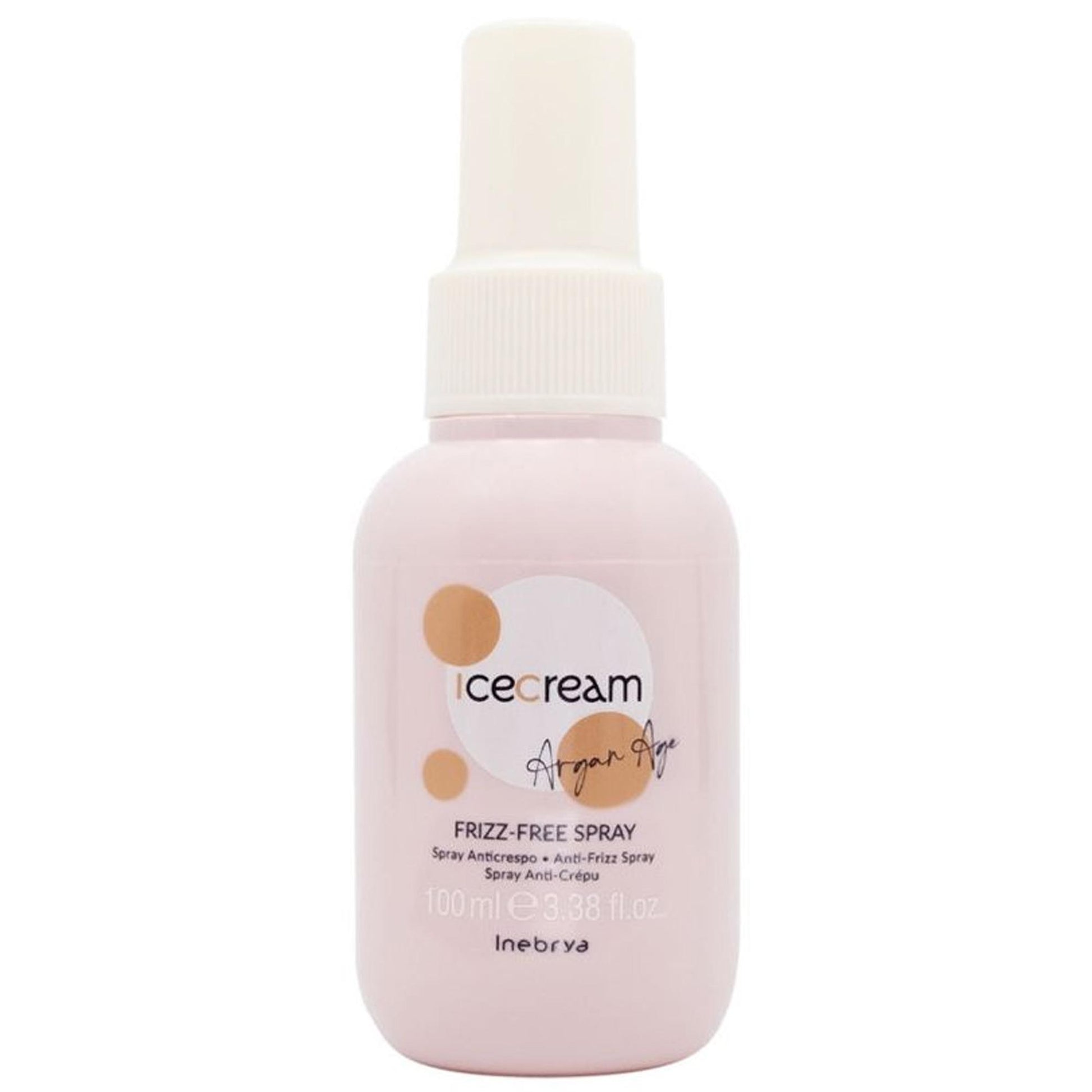 Inebrya Ice Cream Argan Age Frizz Free Spray Anticrespo - 100ml