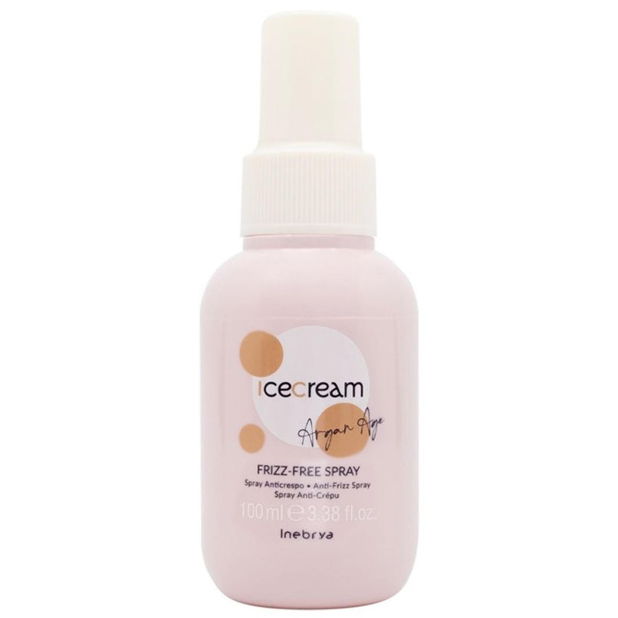 Inebrya Ice Cream Argan Age Frizz Free Spray Anticrespo - 100ml