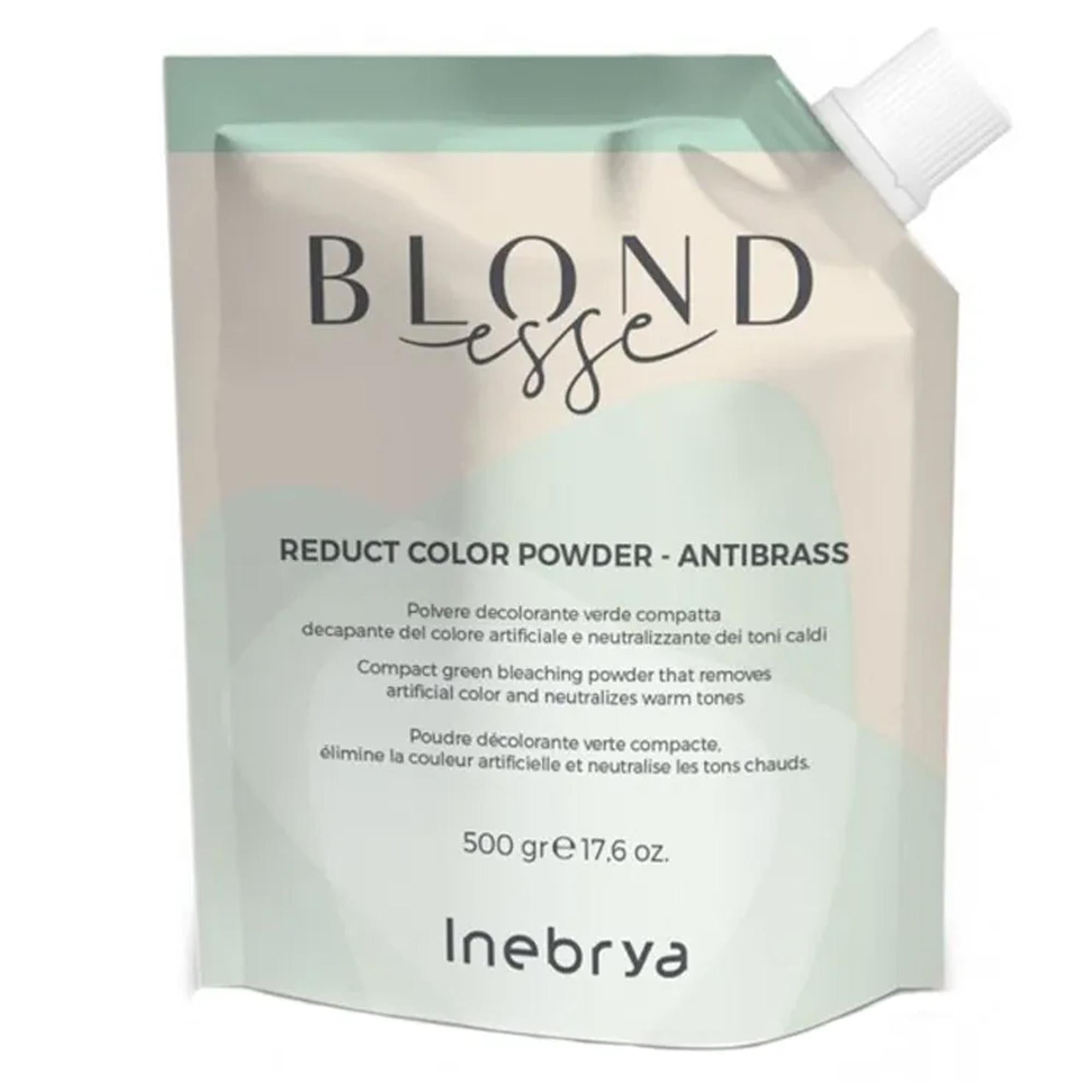 Inebrya Blondesse Decolorante in Polvere Verde 5 Toni - 500ml