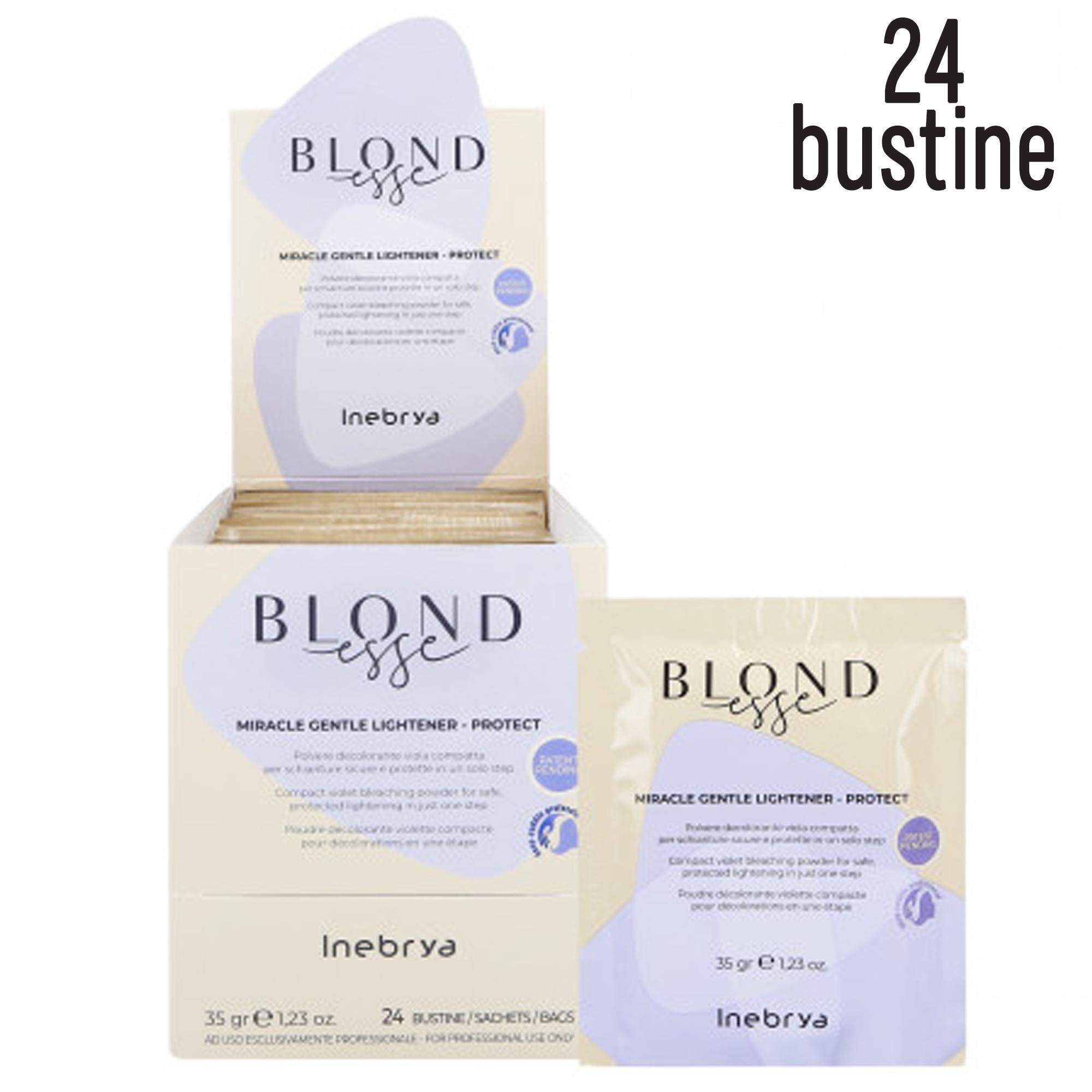 Inebrya Blondesse Decolorante in Polvere Viola 7 Toni - 24x35gr
