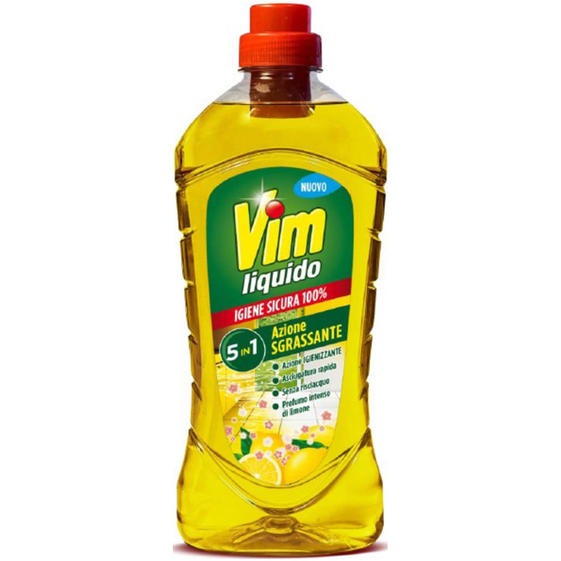 Vim Liquido Sgrassatore Pavimenti 1000ml - Limone