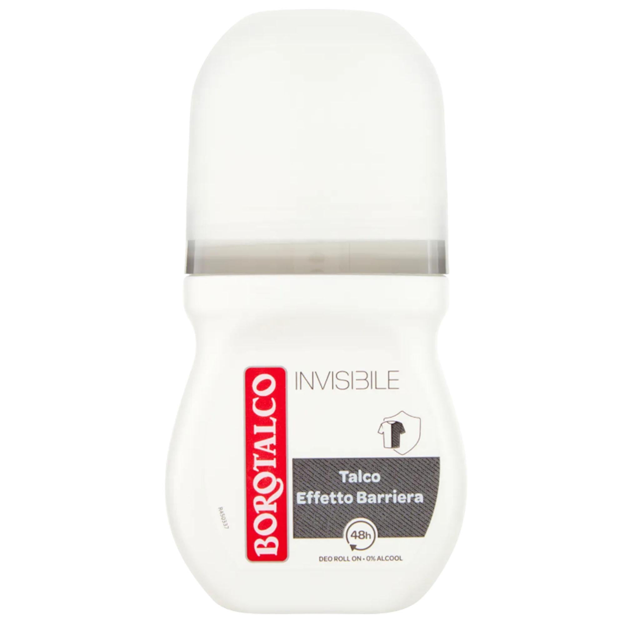 Borotalco Deodorante Roll-On Invisibile Grigio - 50ml