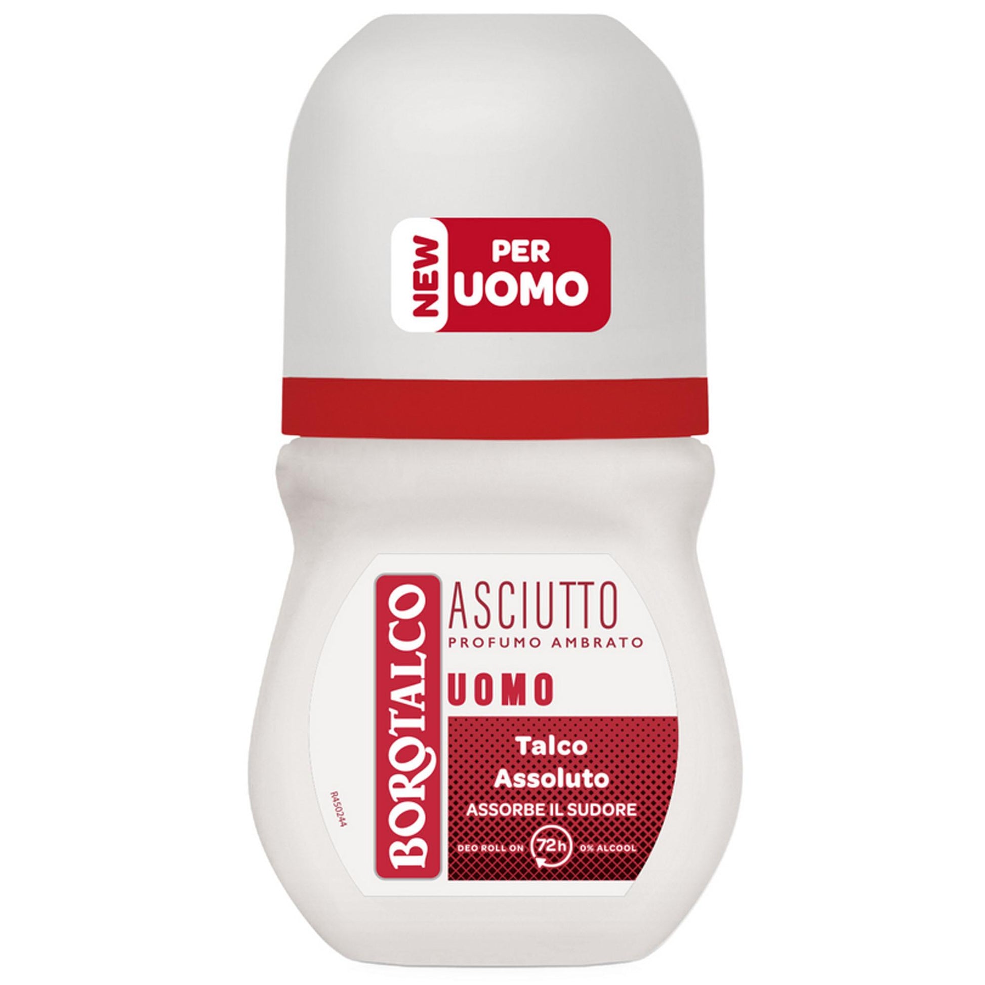 Borotalco Deodorante Roll-On Men Asciutto Ambrato - 50ml