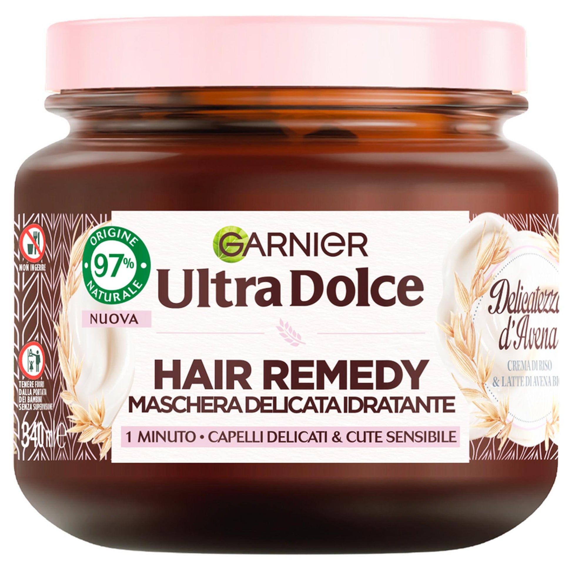 Garnier Ultra Dolce Maschera Hair Remedy Avena - 340ml