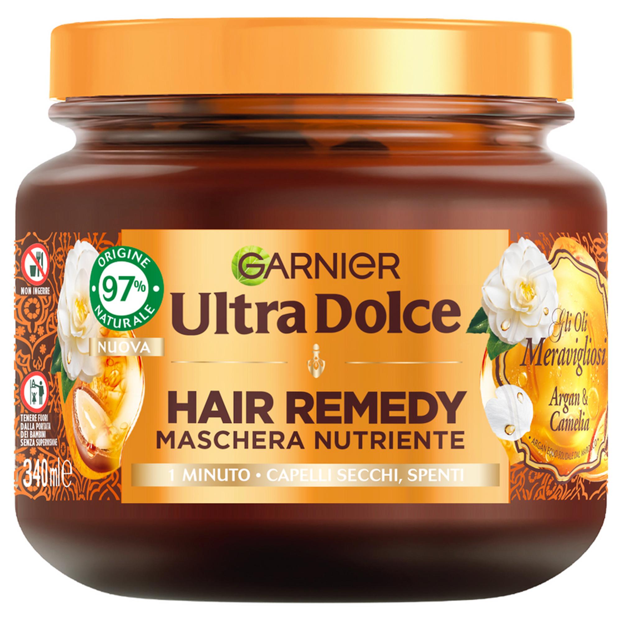 Garnier Ultra Dolce Maschera Hair Remedy Oli Meravigliosi - 340ml