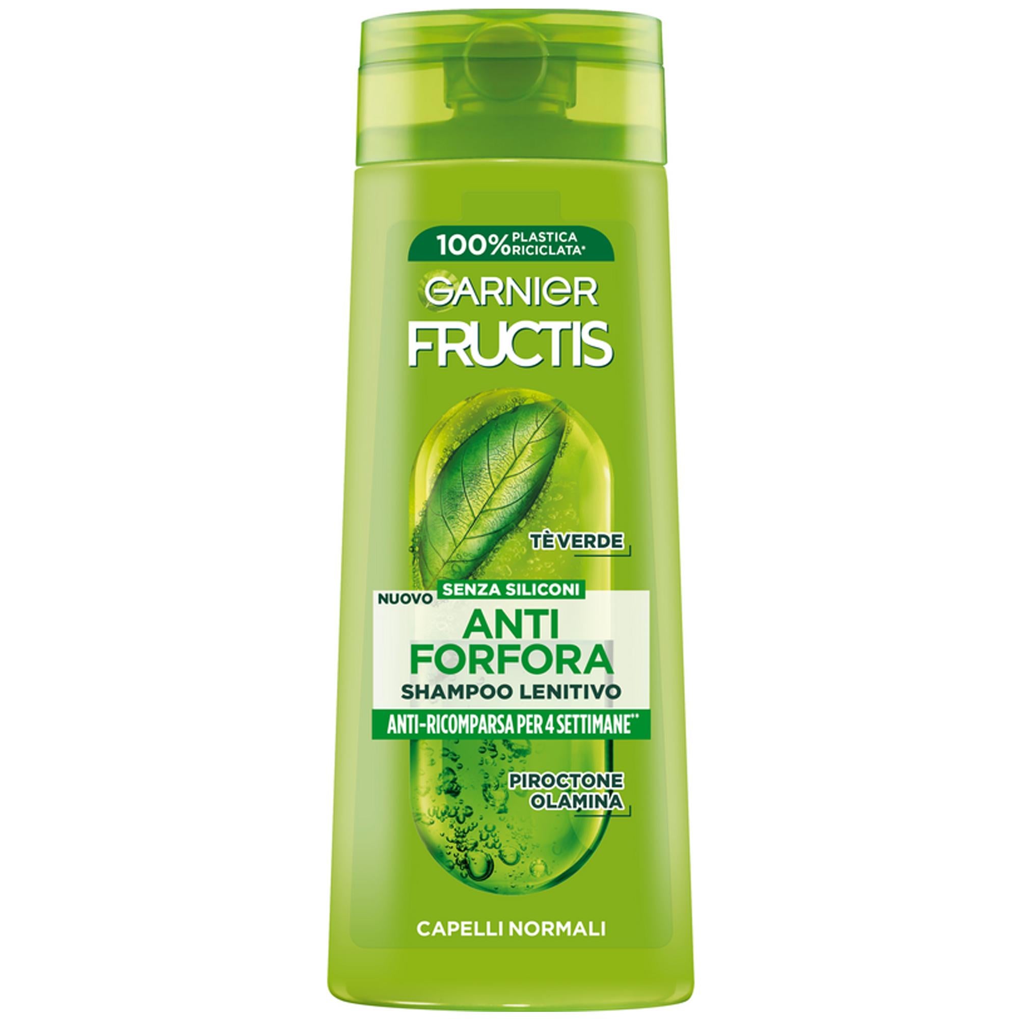 Garnier Fructis Shampoo Antiforfora Tè Verde - 250ml